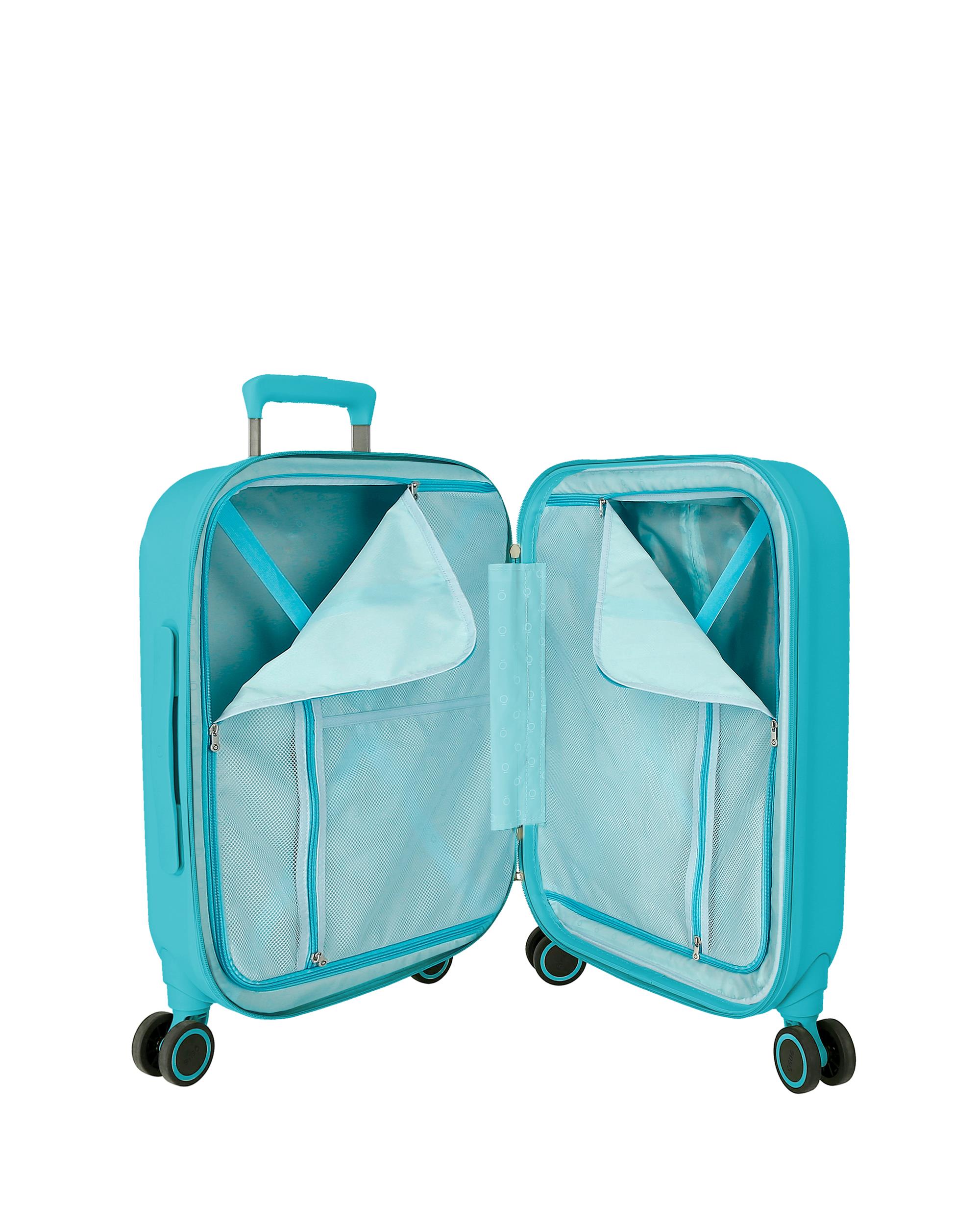 Mala Média Stitch Playful Rígida com Capacidade de 79l Azul-claro-5