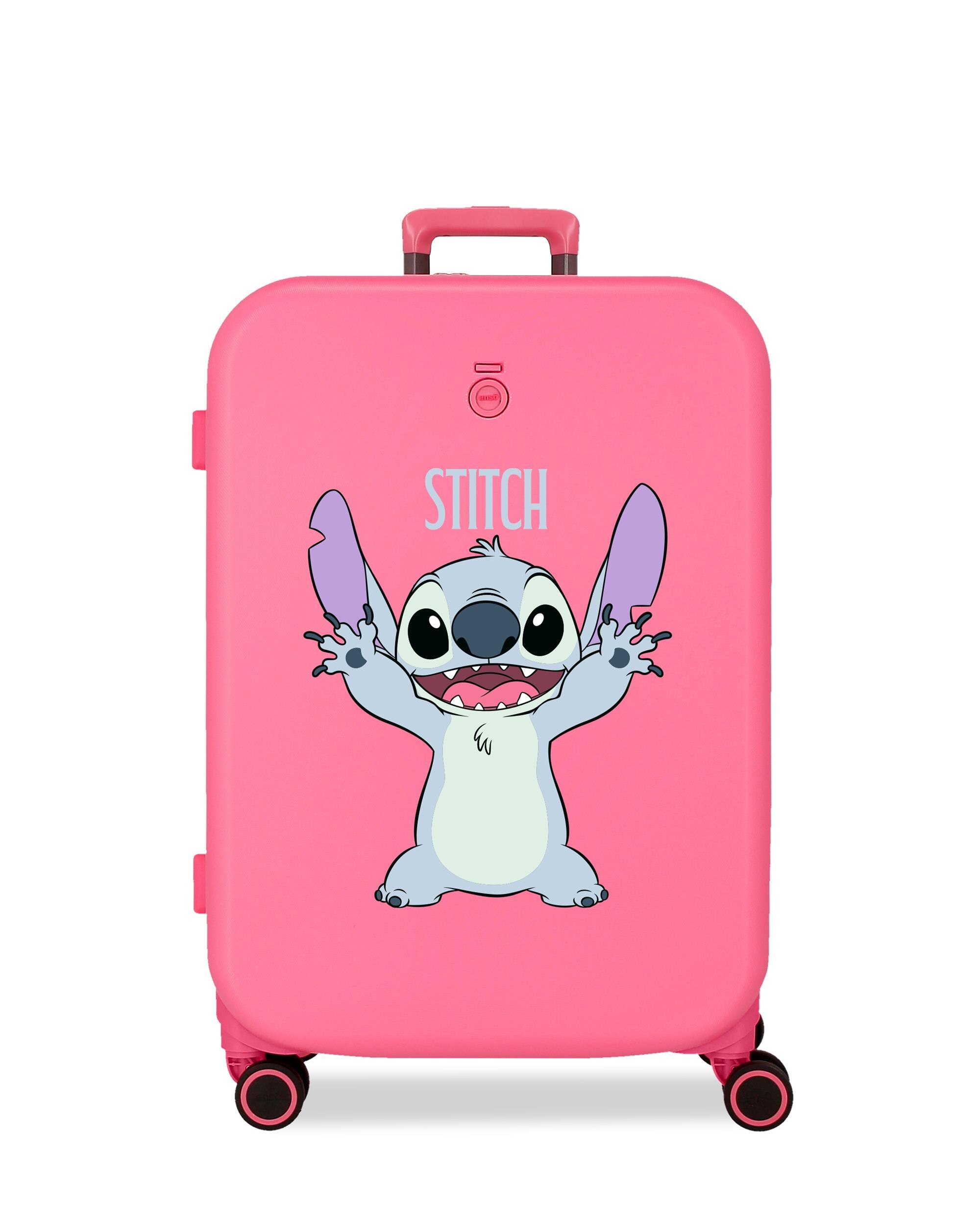 Imagem 0 de Mala Média Stitch Playful Rígida com Capacidade de 79l