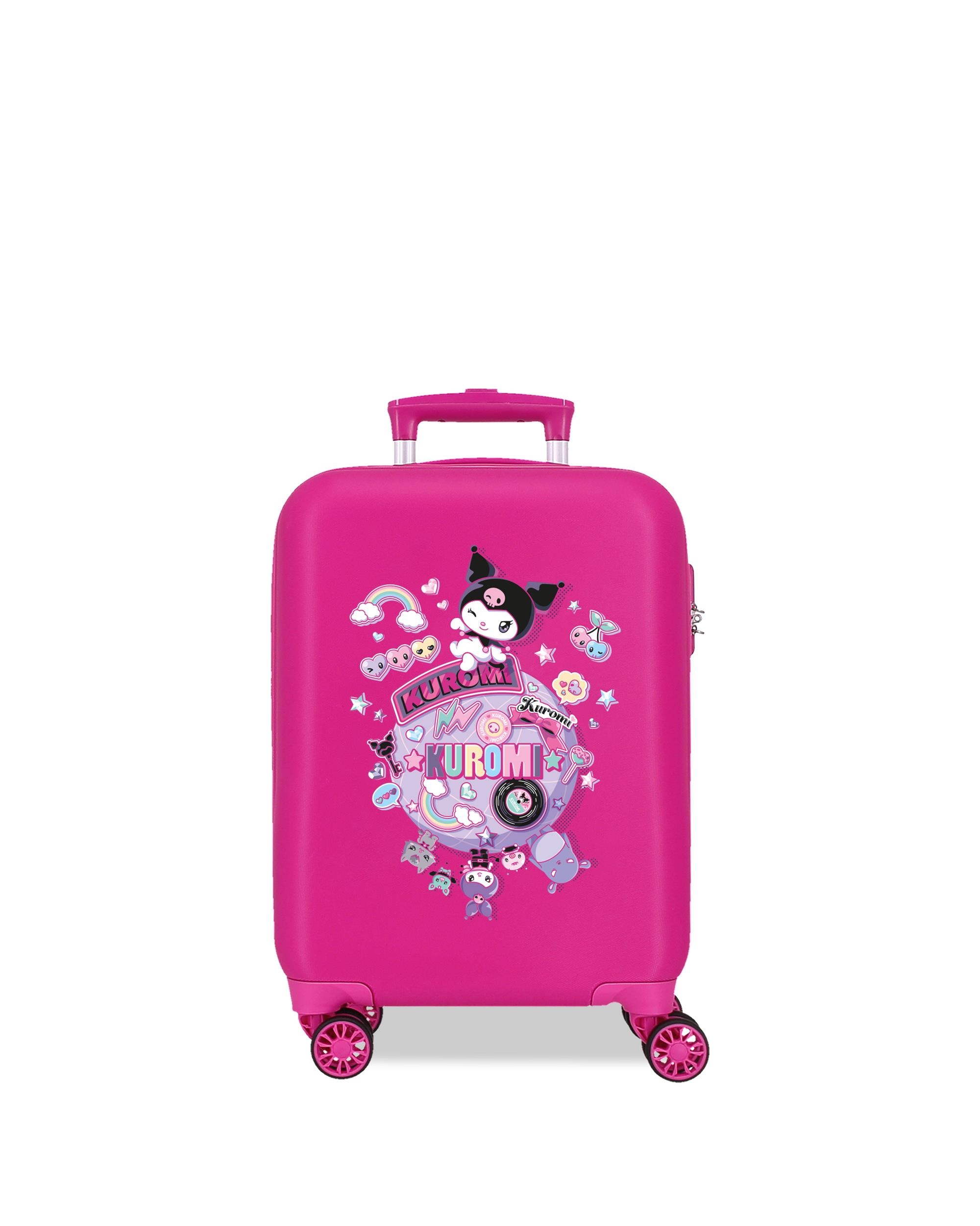 Mala de Cabine Kuromi Candies Rígida com Capacidade de 28l Roxo-1