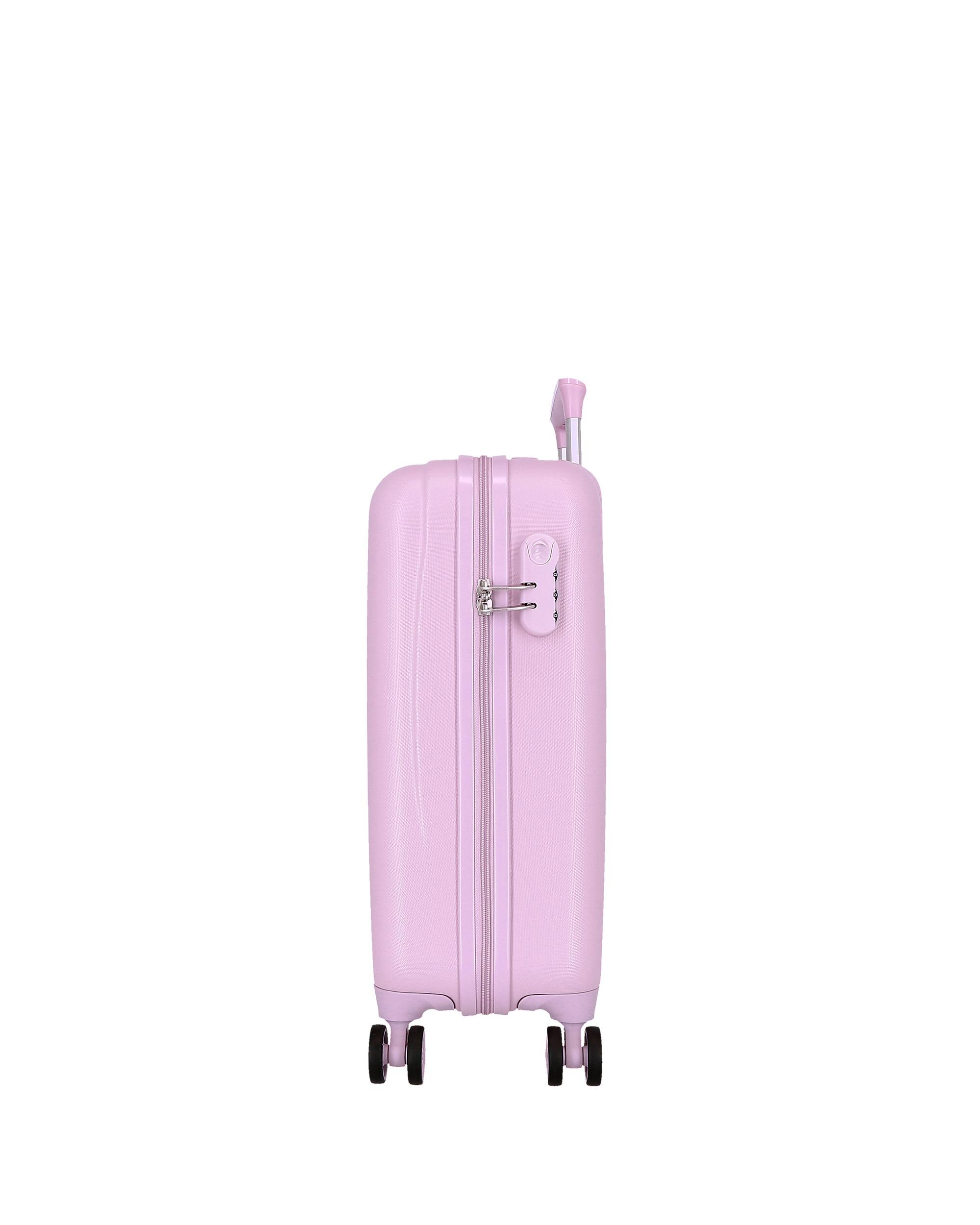 Mala de Cabine Hello Kitty Always Fun With Friends Rígida com Capacidade de 35l Rosa-claro-2