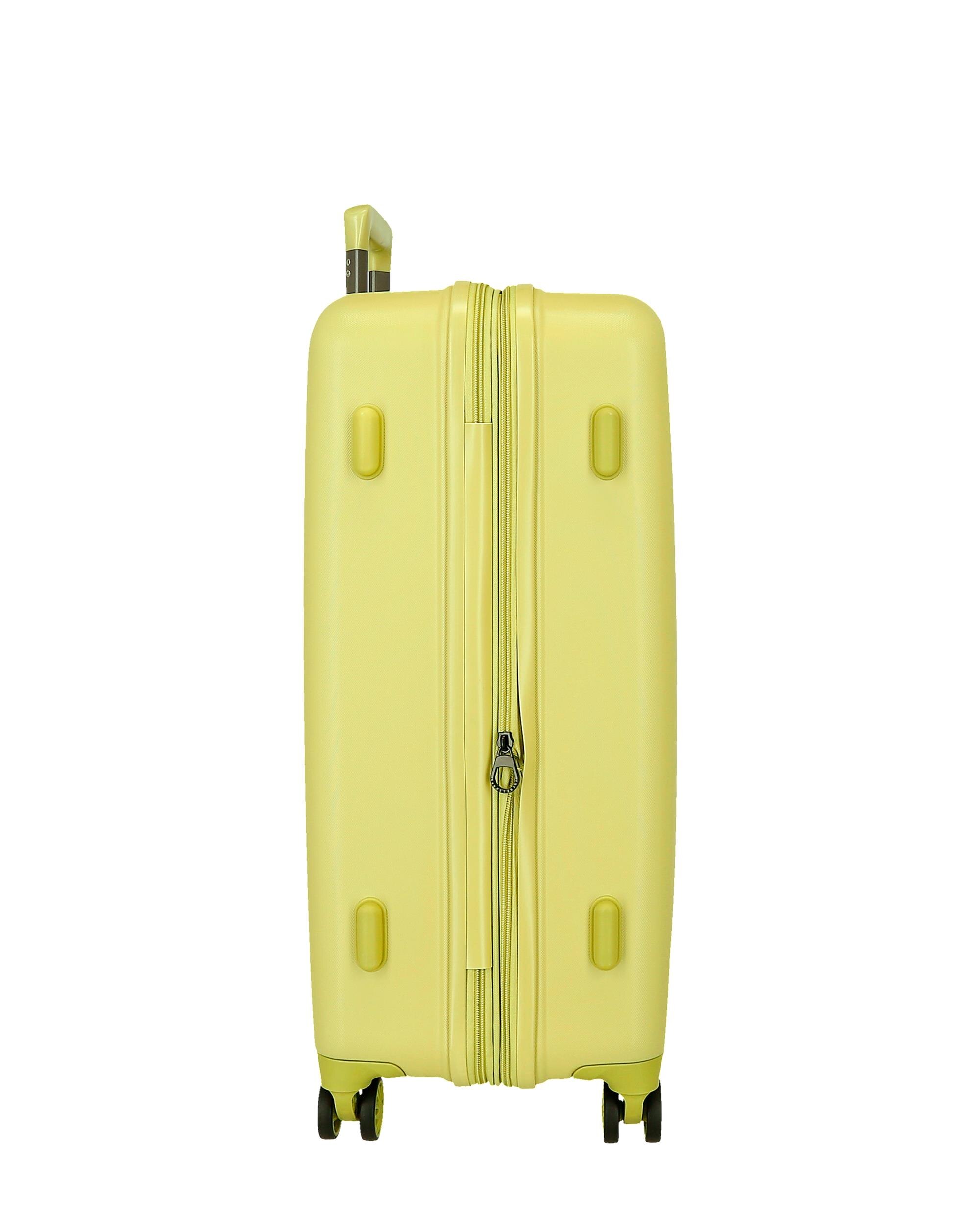Mala Média Minnie Line Expansível com Capacidade de 72l Amarelo-4