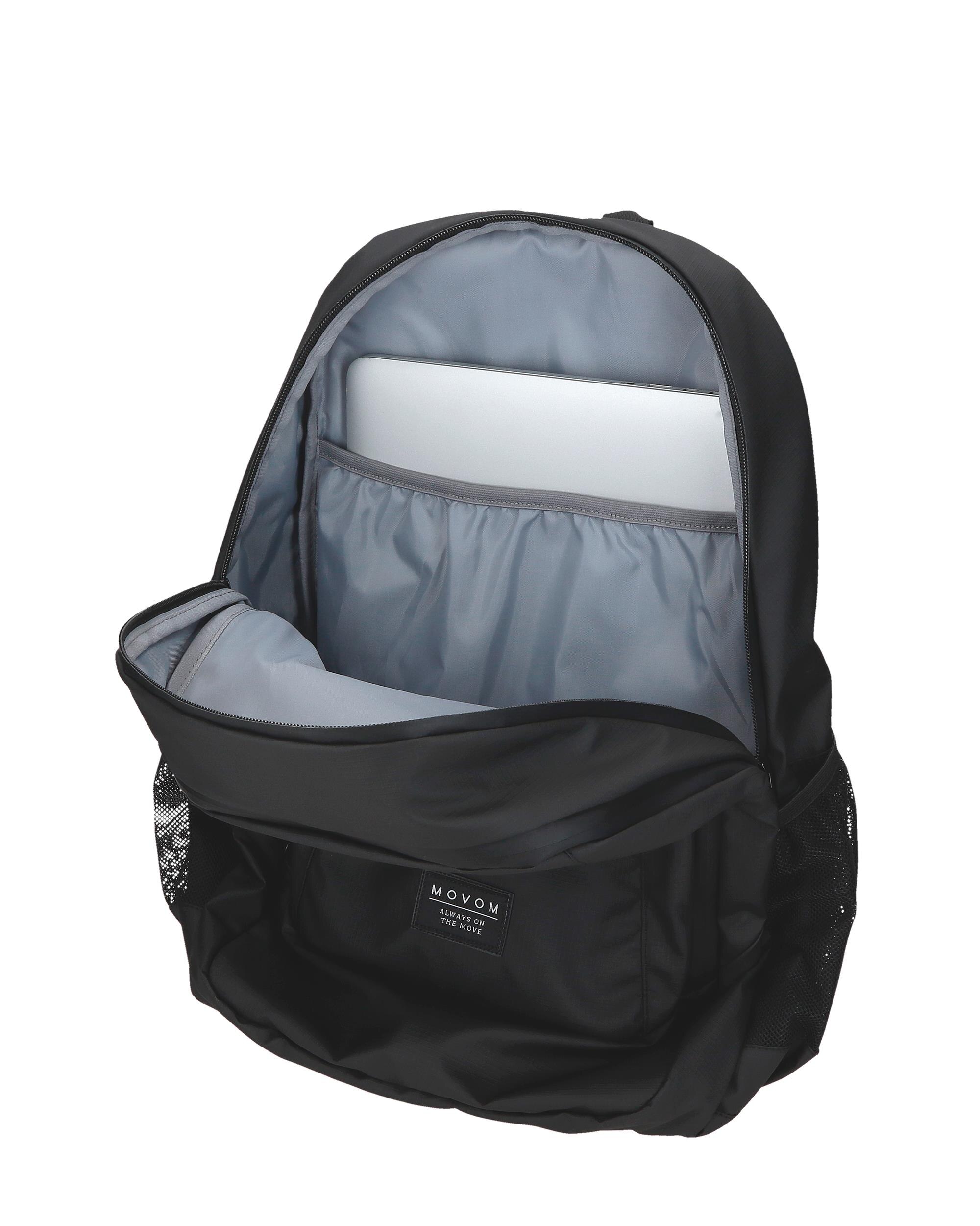 Mochila Adaptável Porta-computador de Dois Compartimentos 46 Cm Movom Miller Preto-5