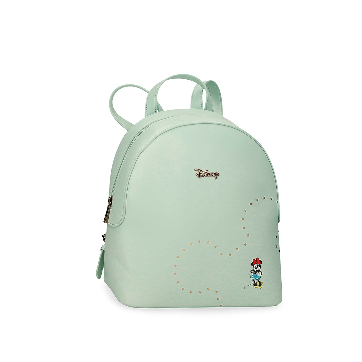 Imagem 0 de Mochila de Passeio 26 Cm Luxe Minnie Turquesa Verde