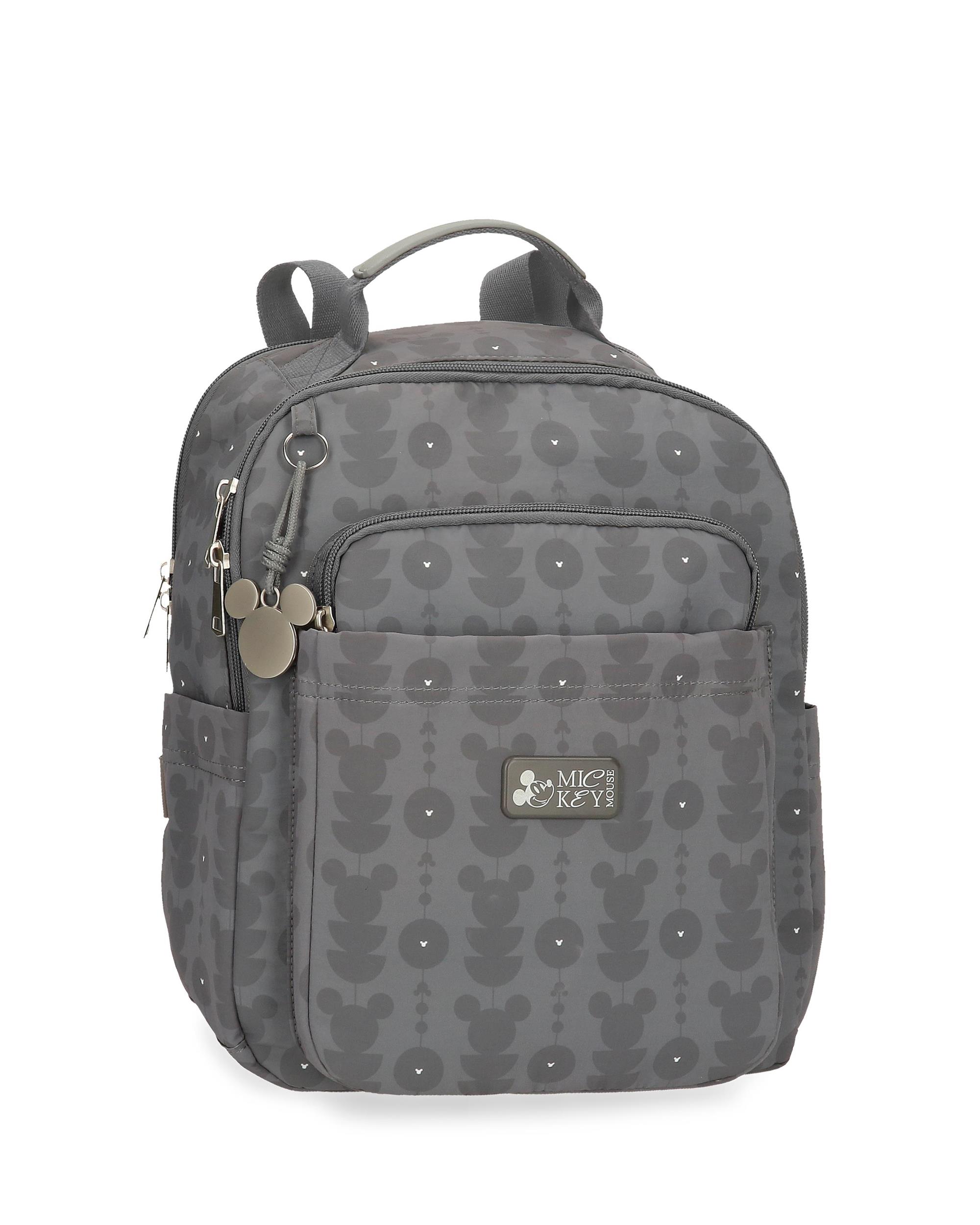 Imagem 0 de Mochila de Passeio 32 Cm com Bolsos Laterais Zenia Mickey