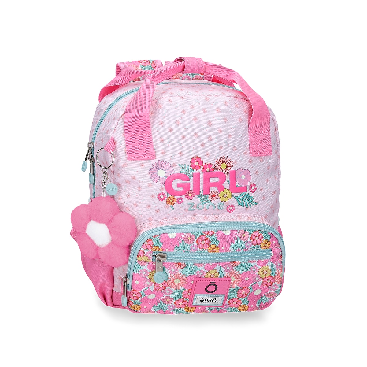 Mochila de Passeio Enso Girl Zone com Capacidade de 6,5l Adaptável a Trolley em Fúcsia Rosa-1
