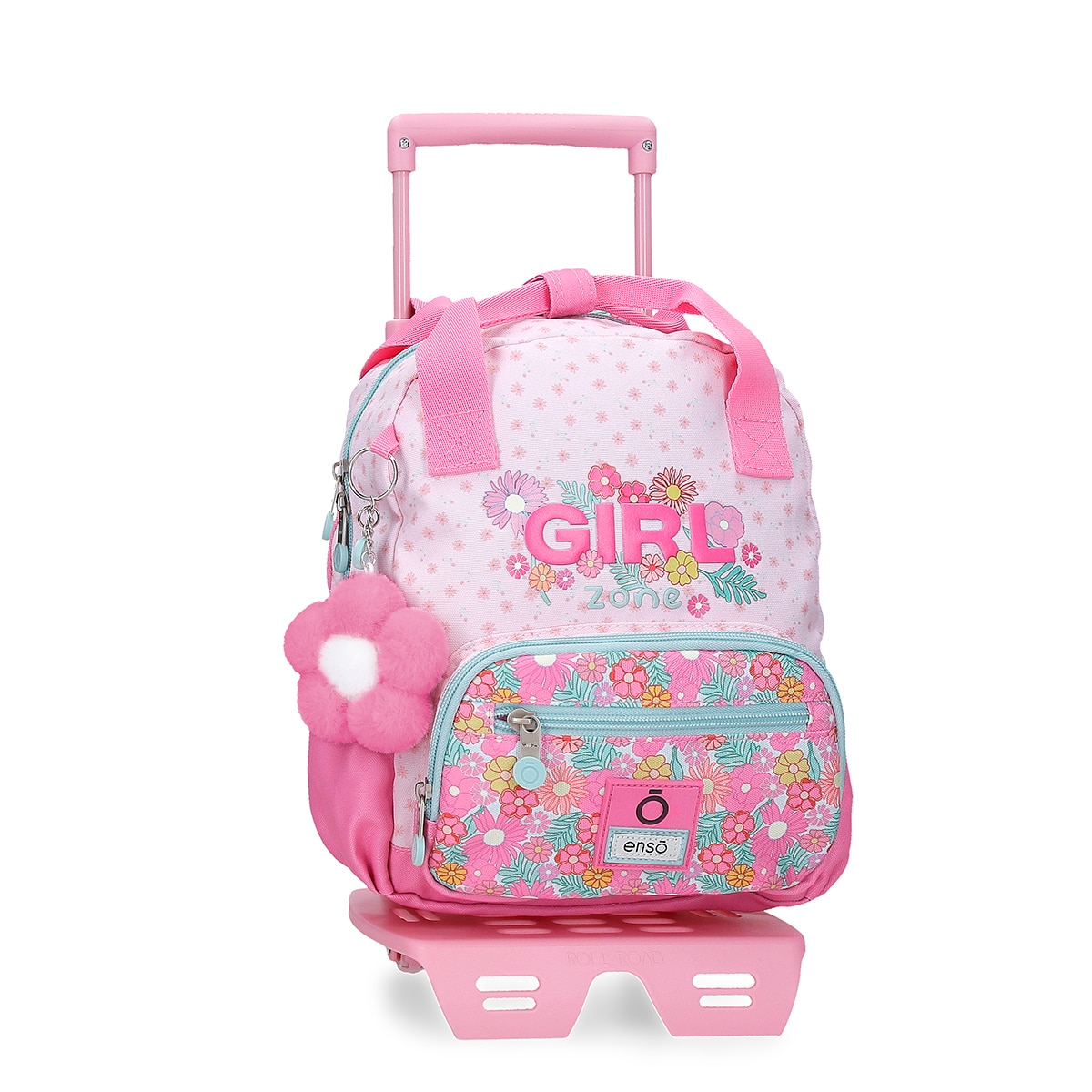 Imagem 0 de Mochila de Passeio Enso Girl Zone com Capacidade de 6,5l com Trolley Fúcsia