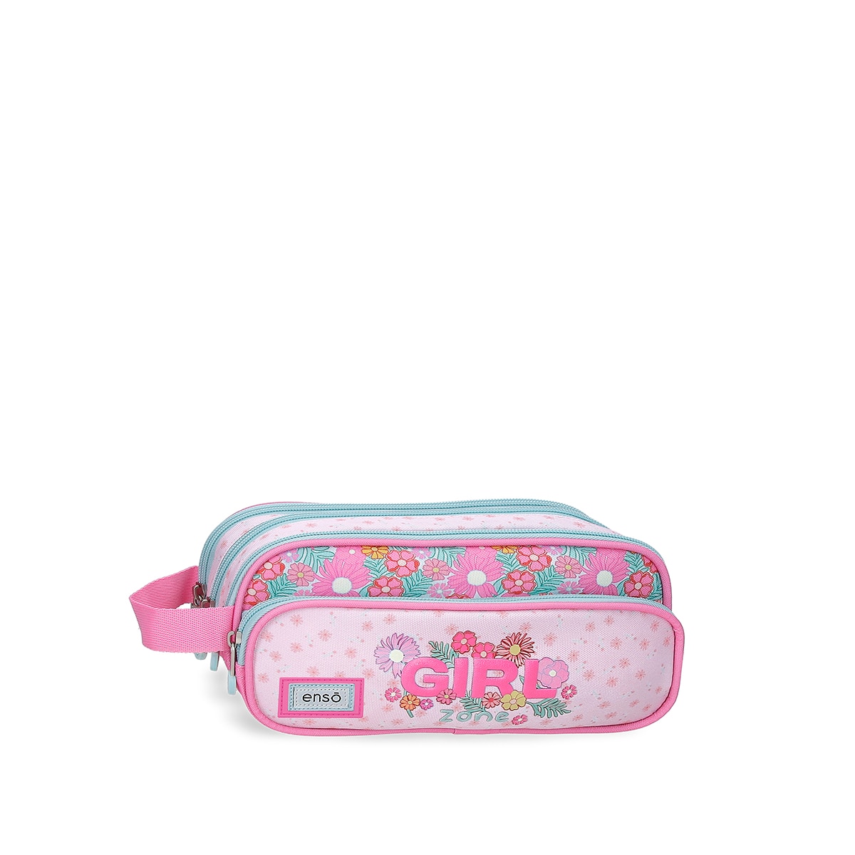 Porta-moedas Cinco Compartimentos Enso Girl Zone Rosa-1