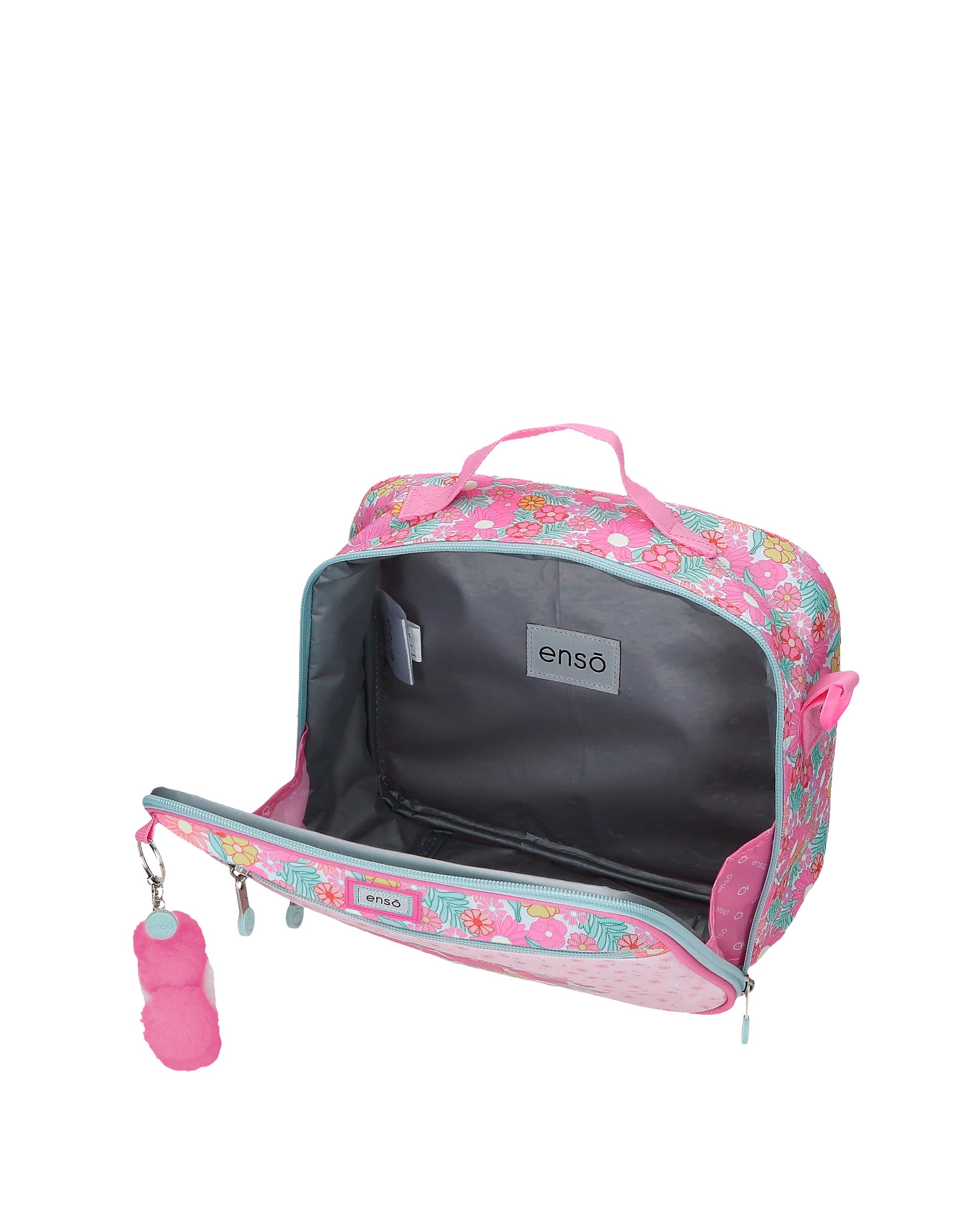 Mala a Tiracolo Porta-lanche Térmica Adaptável Enso Girl Zone Rosa-4