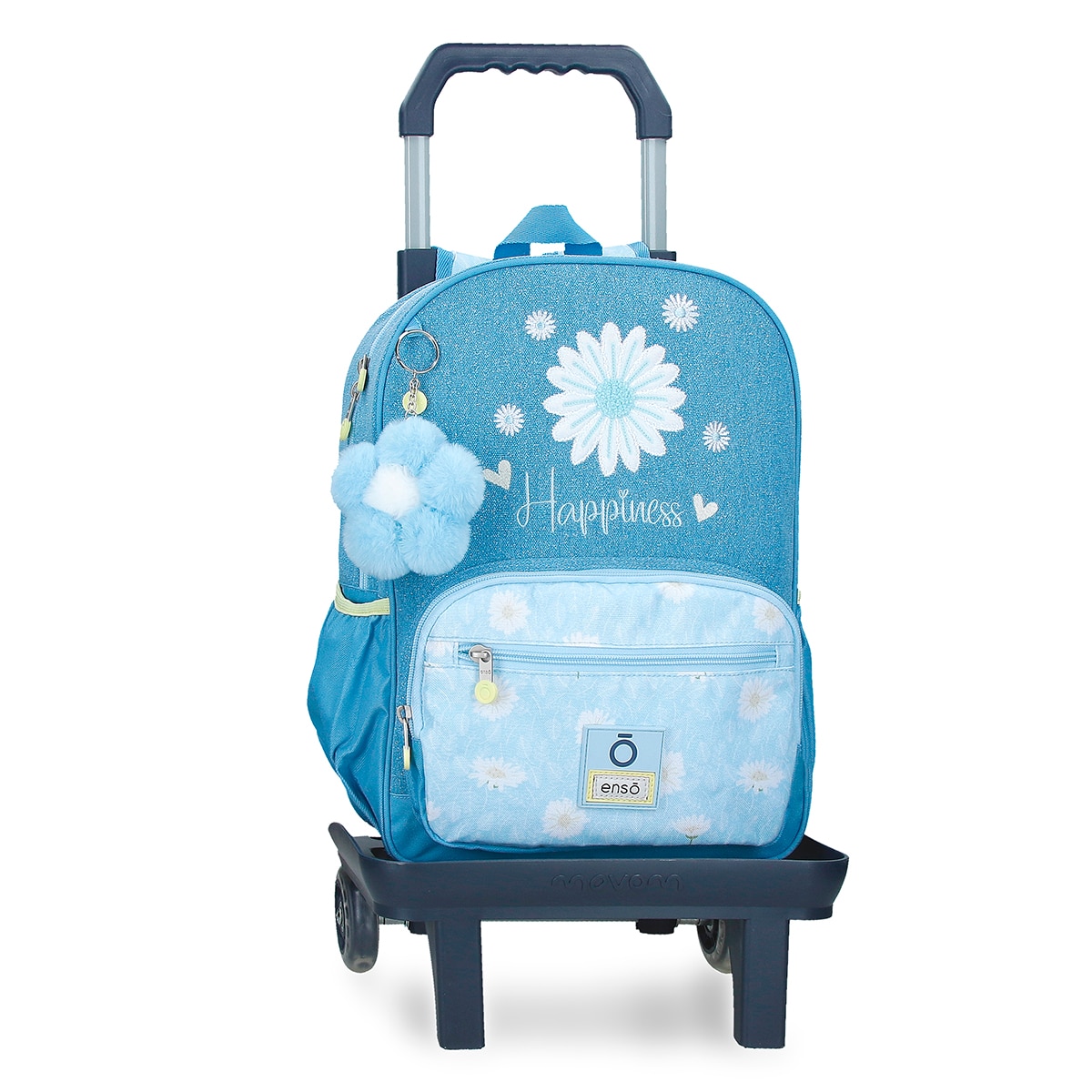 Imagem 0 de Mochila Escolar Enso Happiness com Capacidade de 13,68l com Carrinho Denim