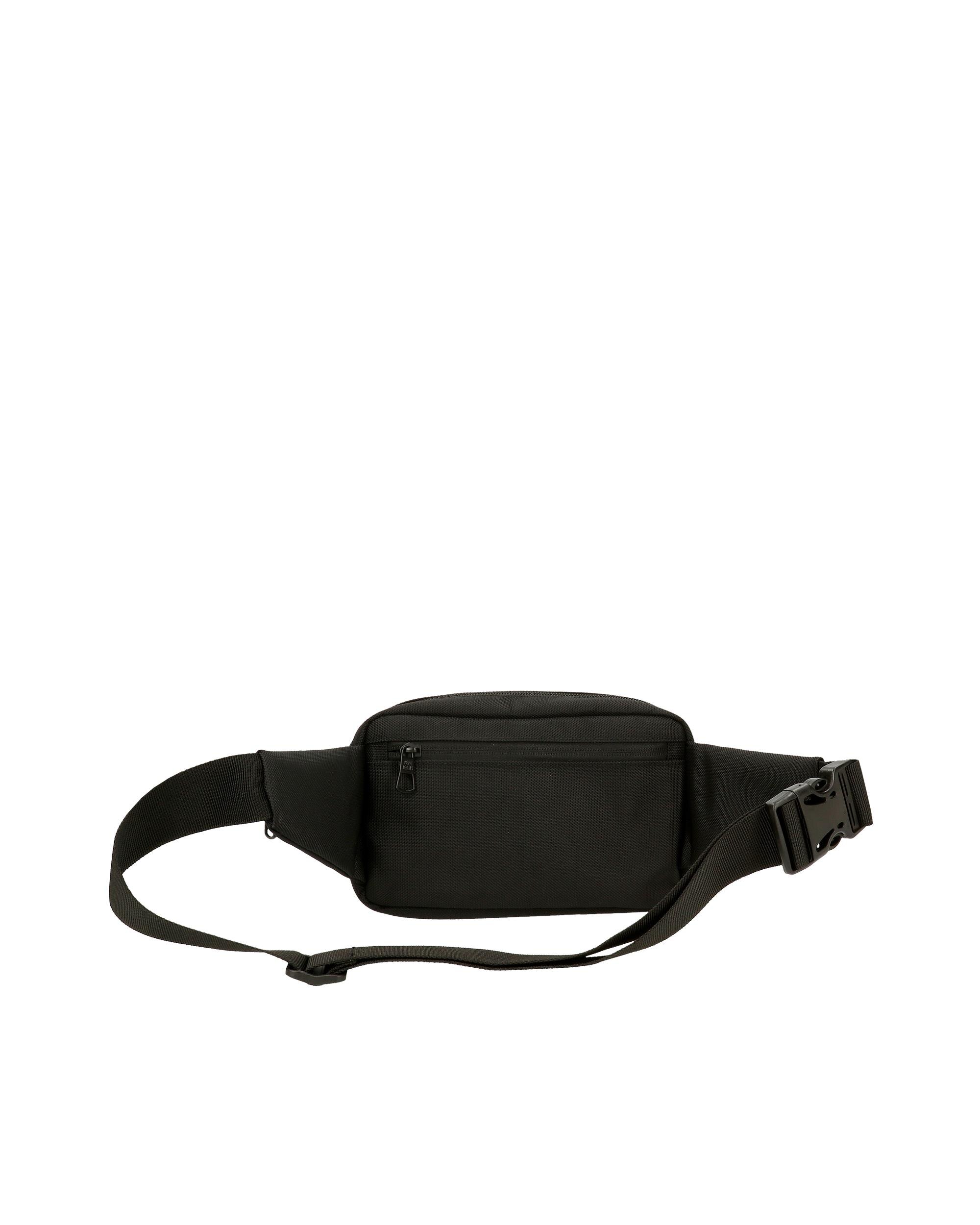 Bolsa de Cintura Pjl Bromley 24 com Bolsos Laterais em Verde-claro Preto-3