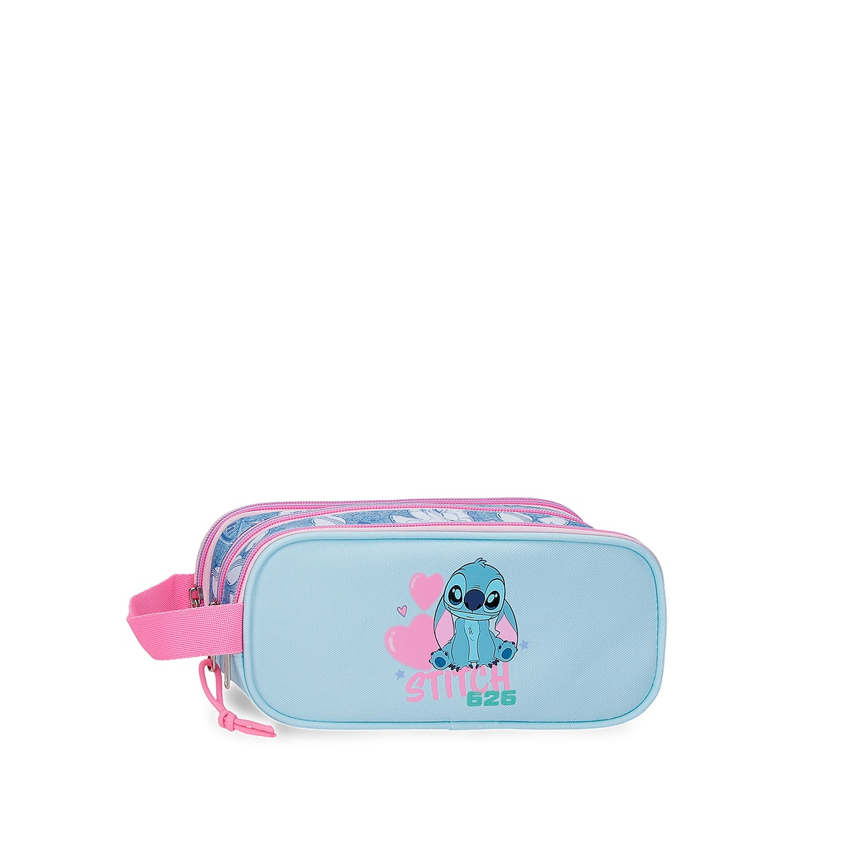 Imagem 0 de Necessaire Três Compartimentos Stitch Hearts