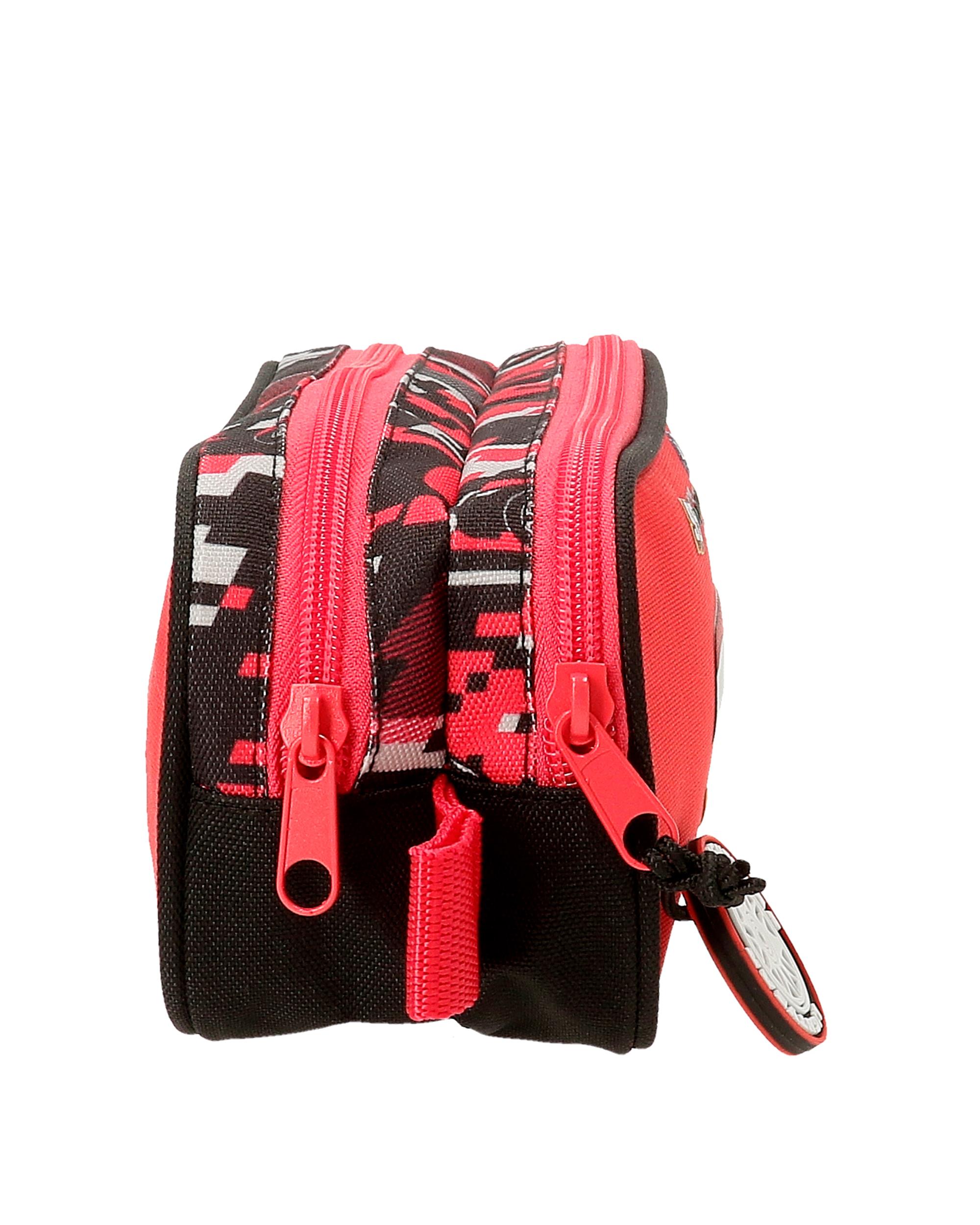 Necessaire Dois Compartimentos Cars Mcqueen Red Vermelho-2