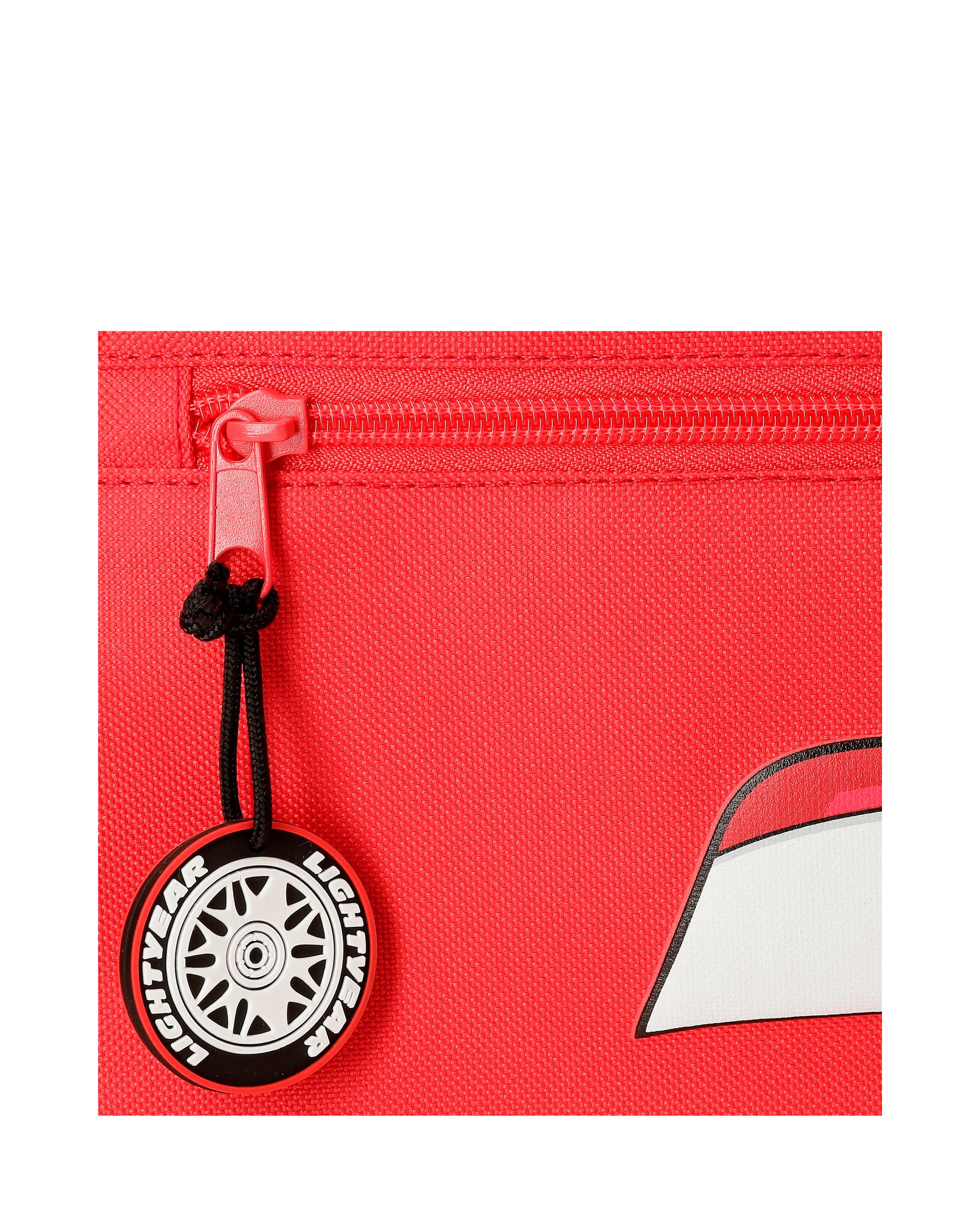 Necessaire Três Compartimentos Cars Mcqueen Red Vermelho-5