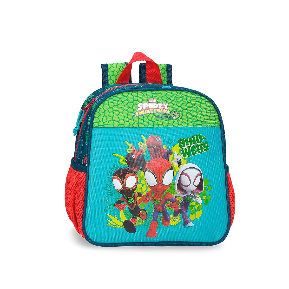 Imagem 0 de Mochila Pré-escolar Dino-webs com Capacidade de 6l Adaptável a Trolley em Marinho
