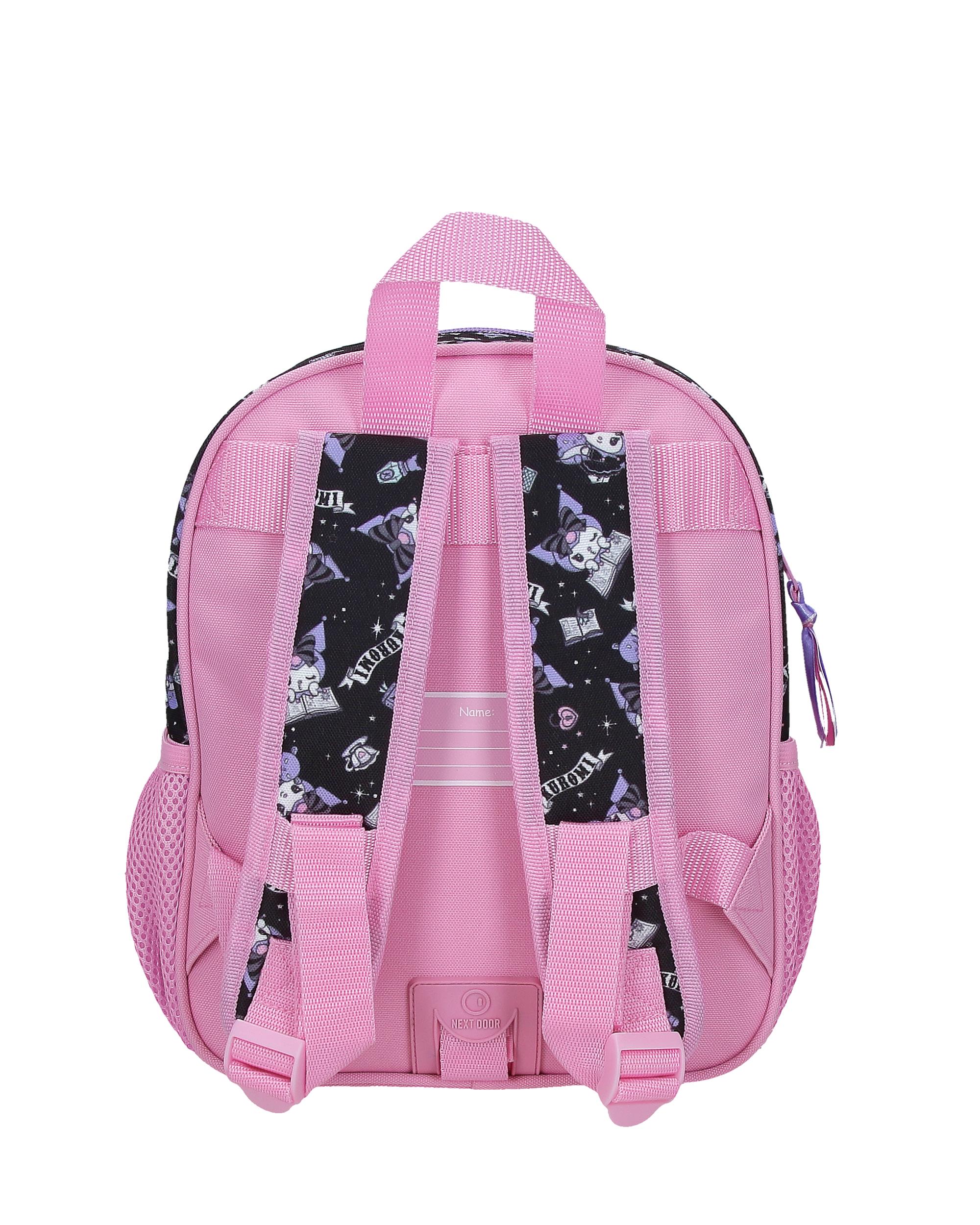 Mochila Kuromi Fortune Telling com Capacidade de 6,44l Adaptável a Carro Rosa Rosa-3