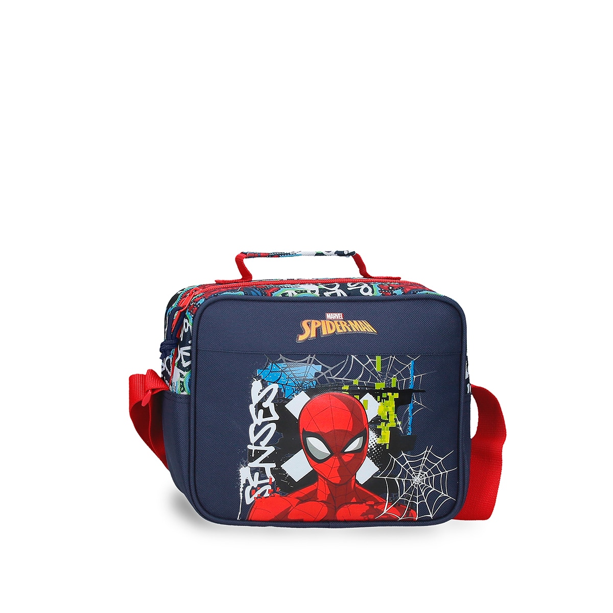 Imagem 0 de Necessaire com Mala a Tiracolo Adaptável Graffity Of Spiderman