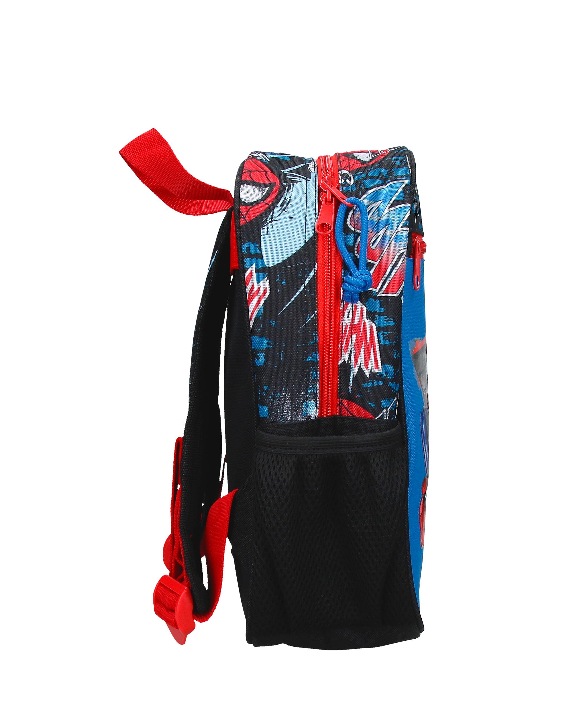 Mochila Spiderman Wall Crawler com Capacidade de 6,44l Adaptável a Trolley em Preto Preto-2