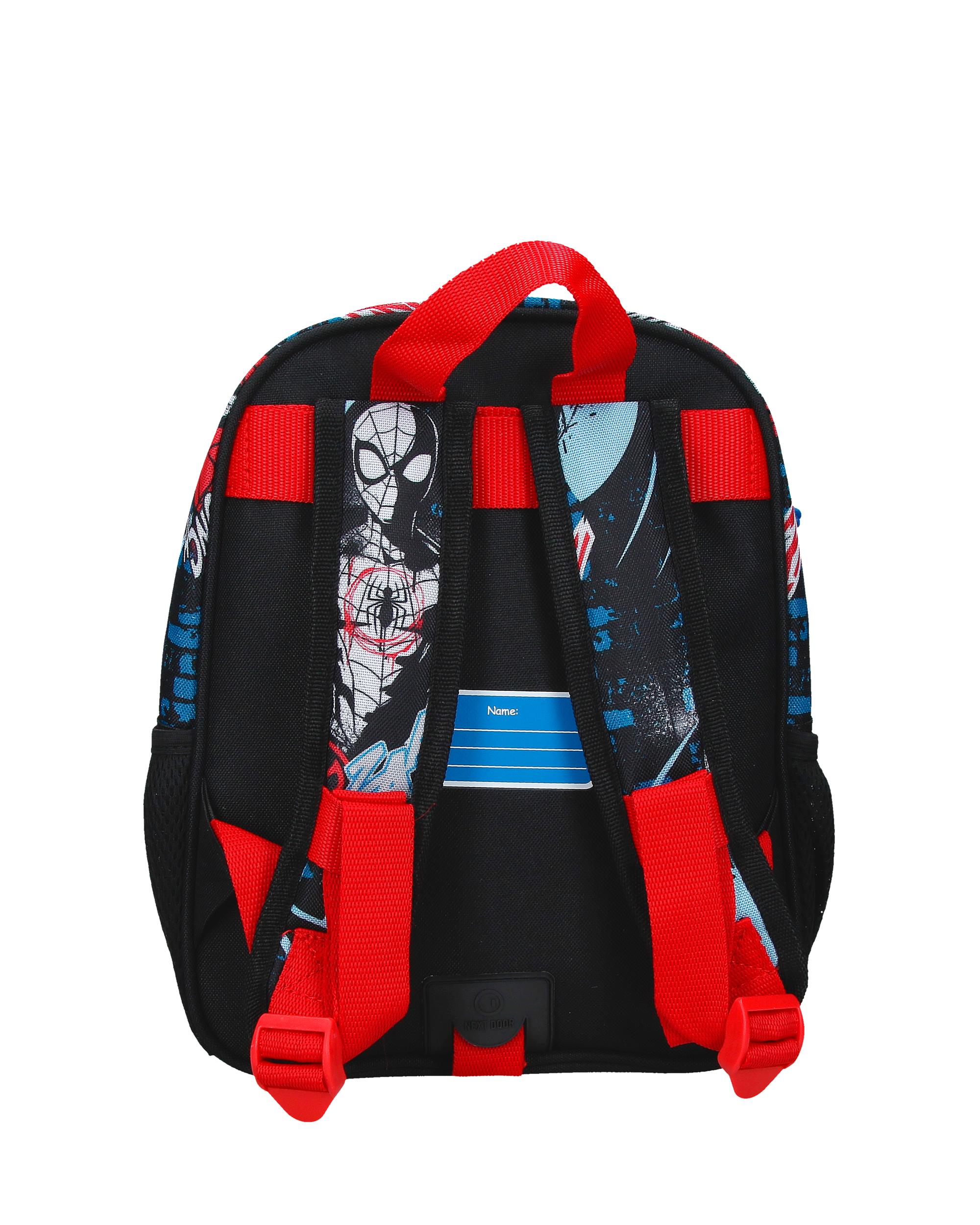 Mochila Spiderman Wall Crawler com Capacidade de 6,44l Adaptável a Trolley em Preto Preto-3