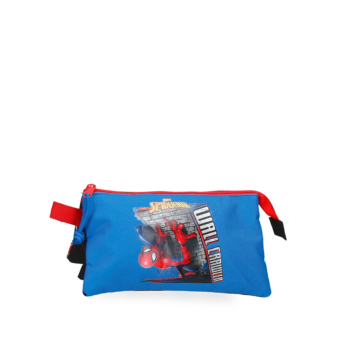 Necessaire Três Compartimentos Spiderman Wall Crawler Preto-1