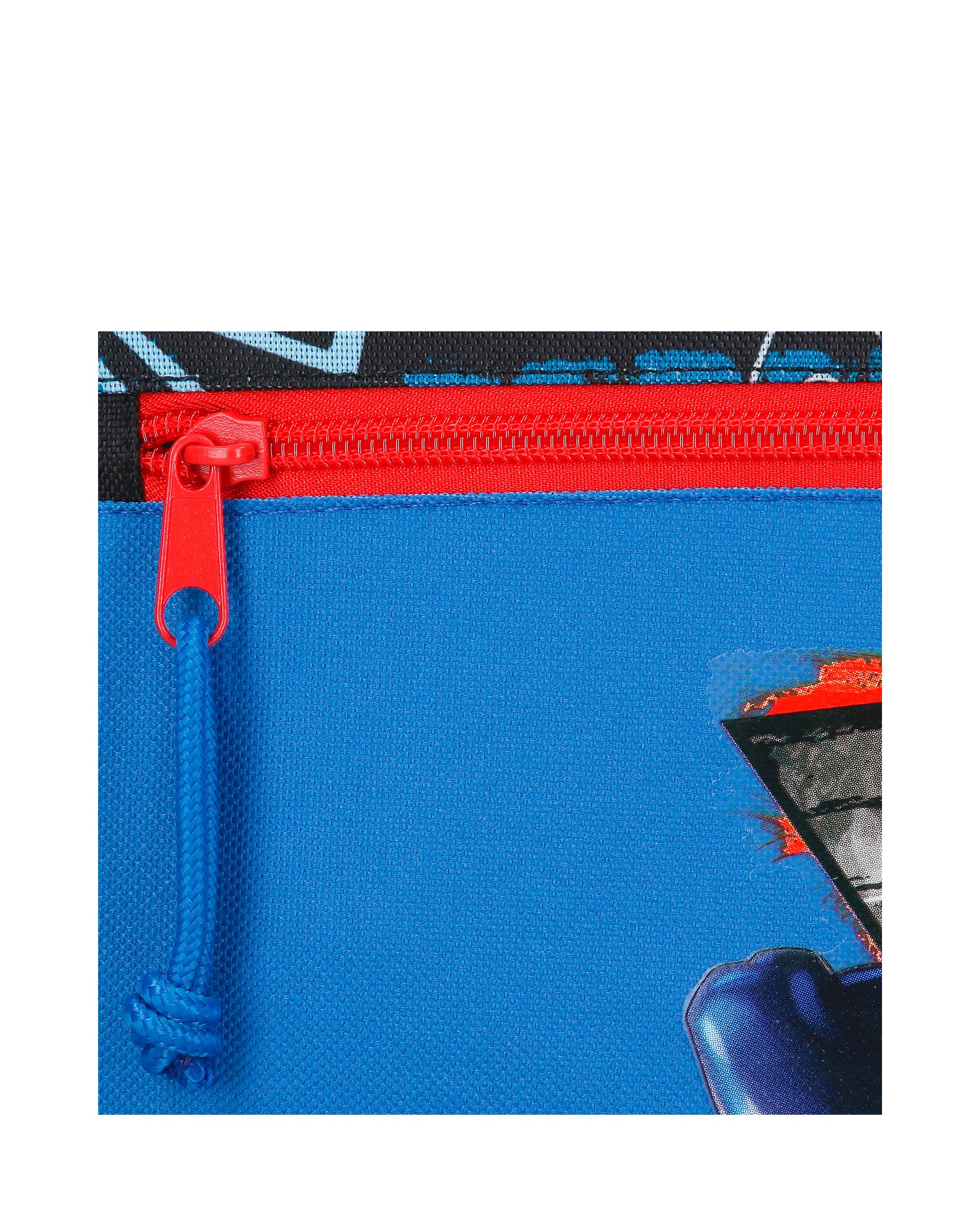 Necessaire Três Compartimentos Spiderman Wall Crawler Preto-5