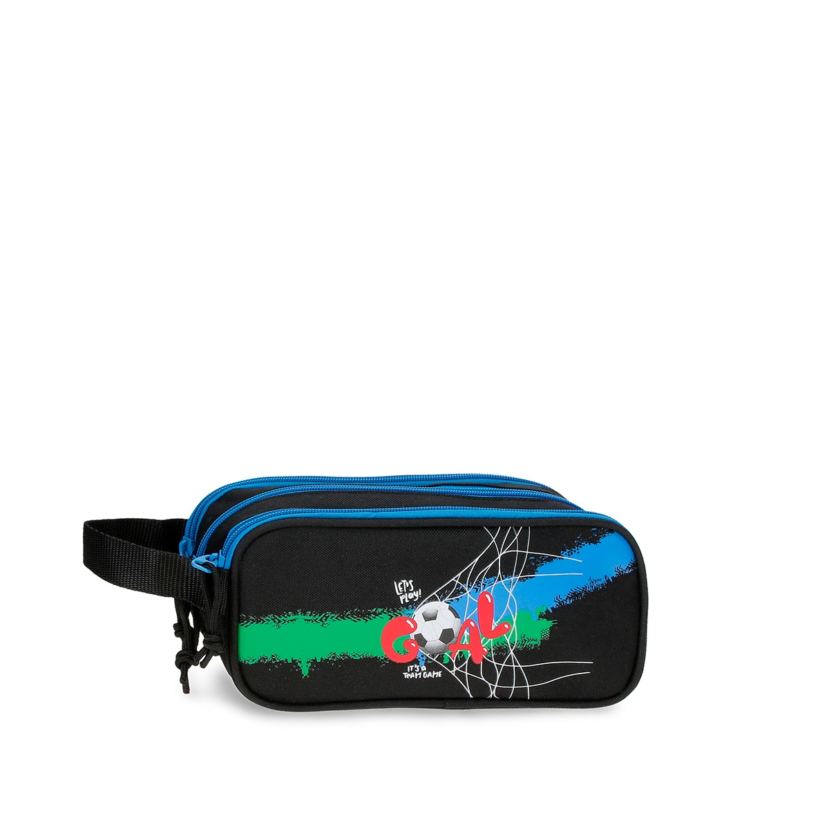Porta-tudo Três Compartimentos Movom Offside em Preto Preto-1