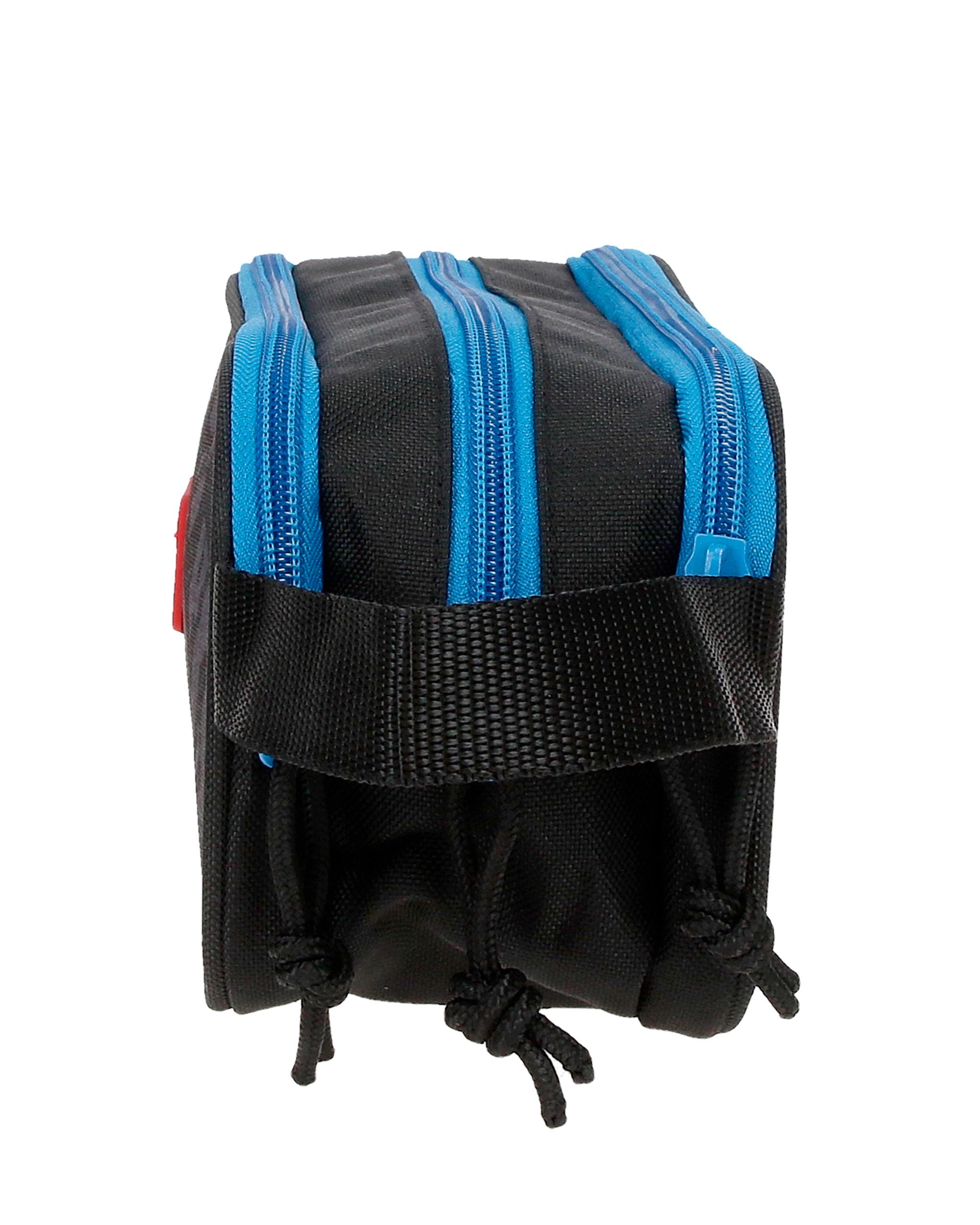 Porta-tudo Três Compartimentos Movom Offside em Preto Preto-2