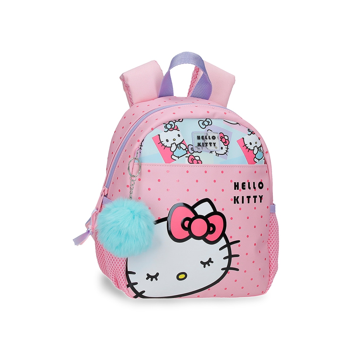 Imagem 0 de Mochila Escolar Hello Kitty Bows com Capacidade de 5l Rosa