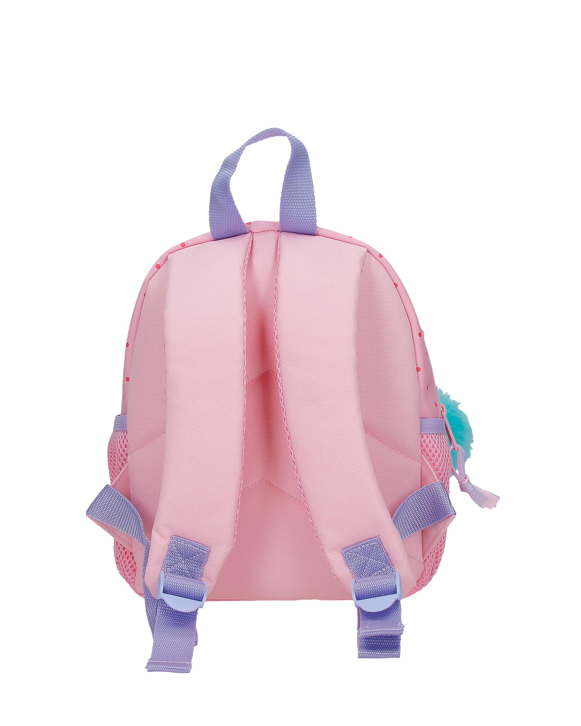Mochila Escolar Hello Kitty Bows com Capacidade de 5l Rosa Rosa-3