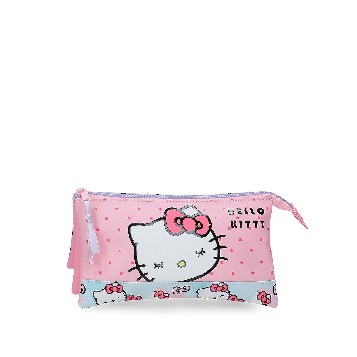 Imagem 0 de Necessaire Três Compartimentos Hello Kitty Bows