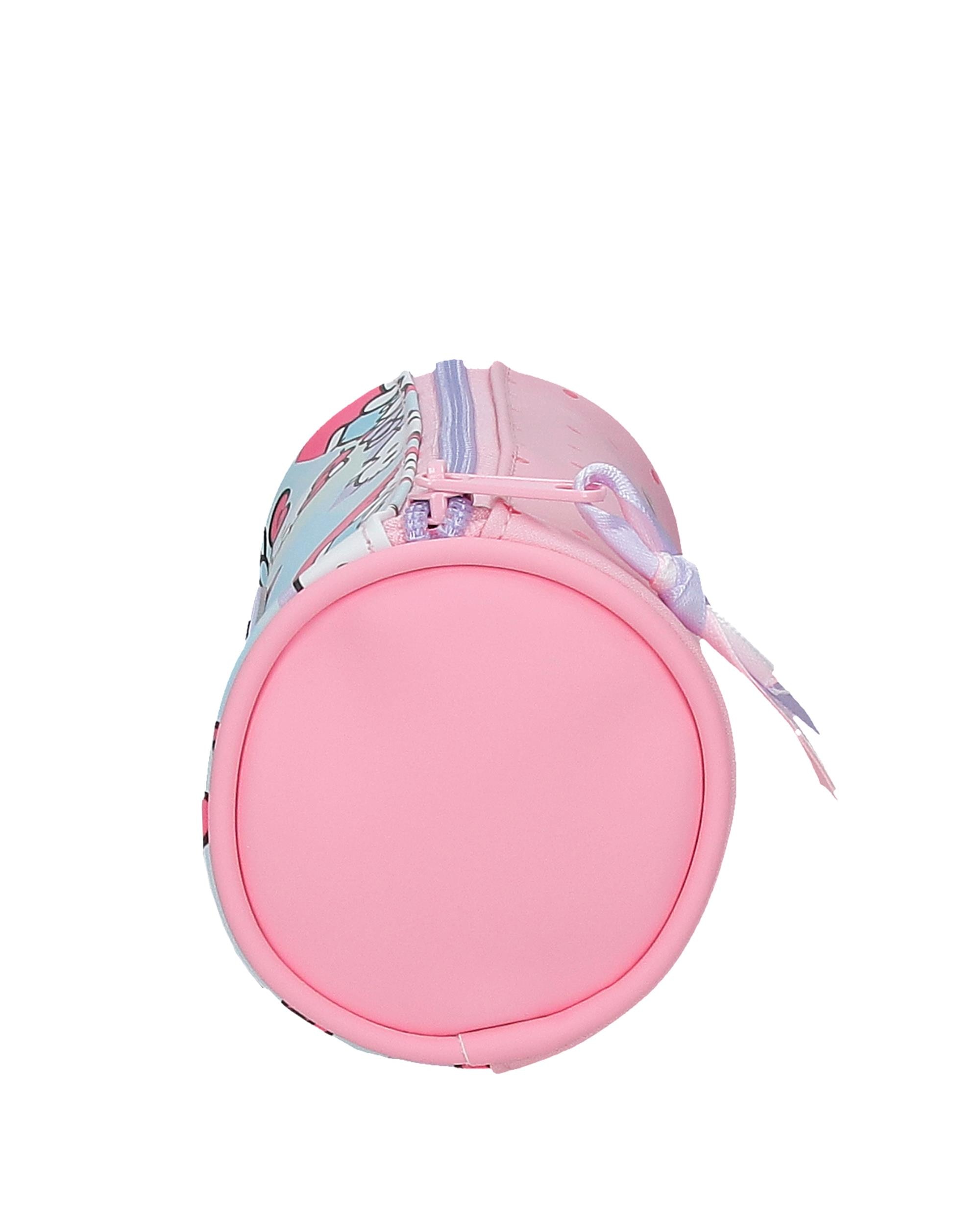 Necessaire Redondo Hello Kitty Bows Rosa-2