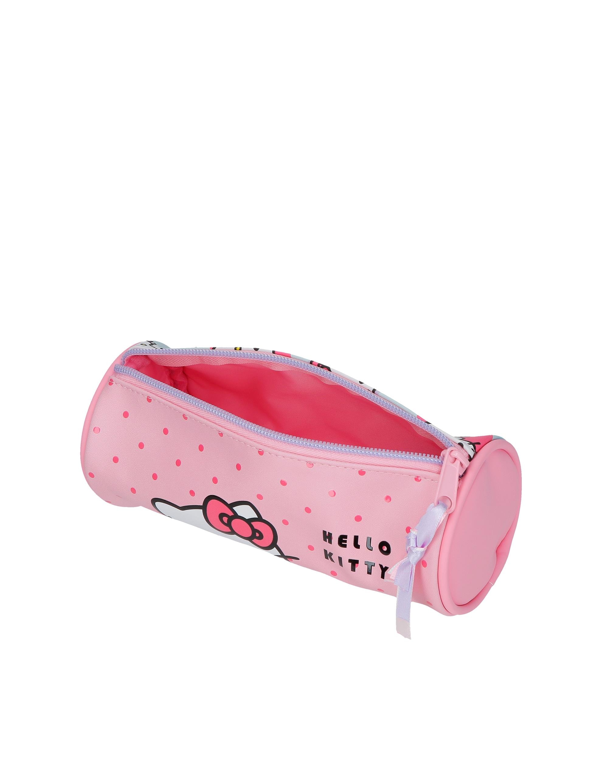 Necessaire Redondo Hello Kitty Bows Rosa-4