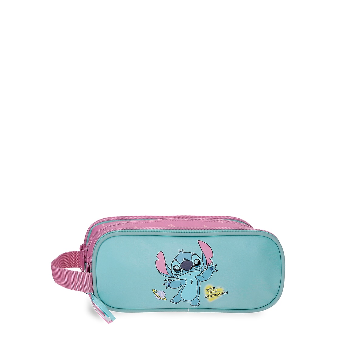 Imagem 0 de Necessaire Três Compartimentos Stitch Little Destruction