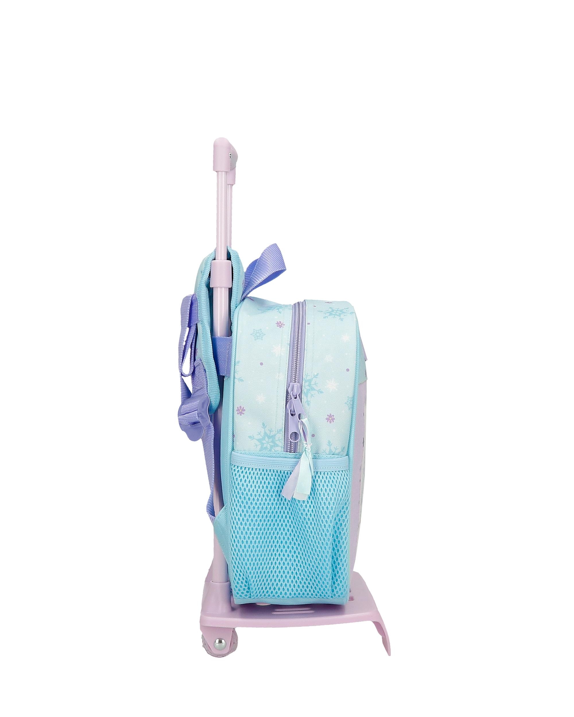 Mochila Pré-escolar Frozen In This Together com Capacidade de 6l em Lilás Roxo-2