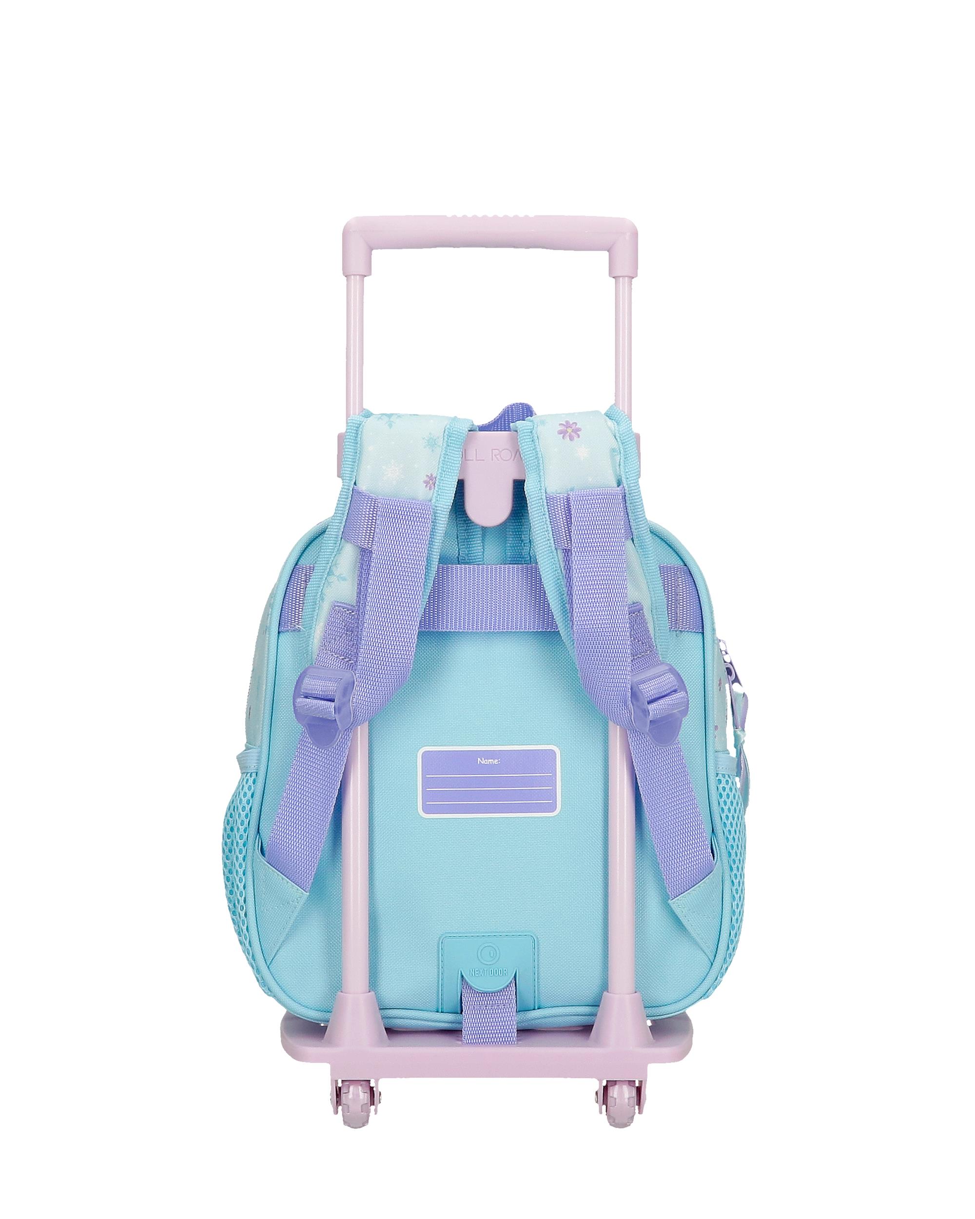Mochila Pré-escolar Frozen In This Together com Capacidade de 6l em Lilás Roxo-3