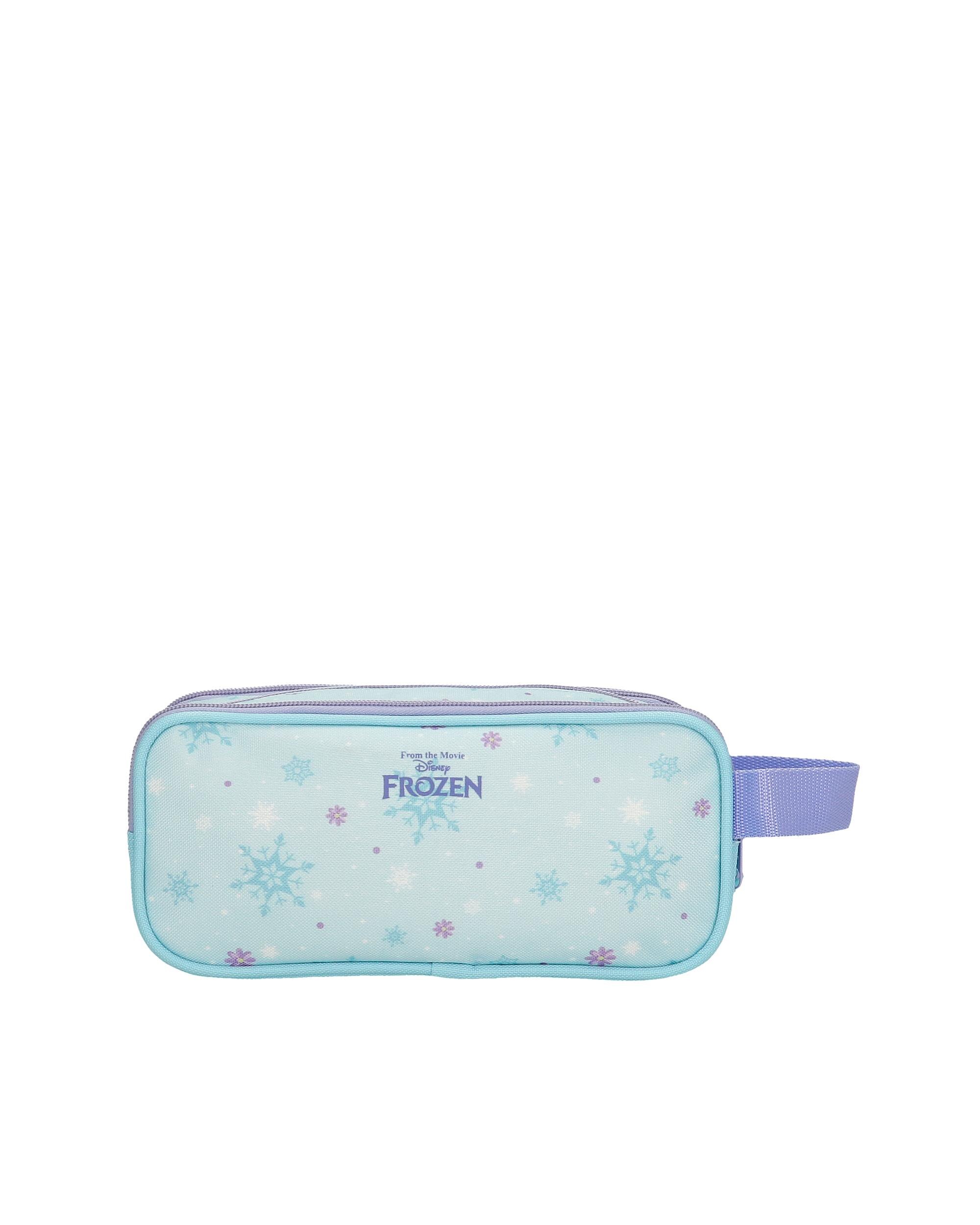 Necessaire Três Compartimentos Frozen In This Together Roxo-3