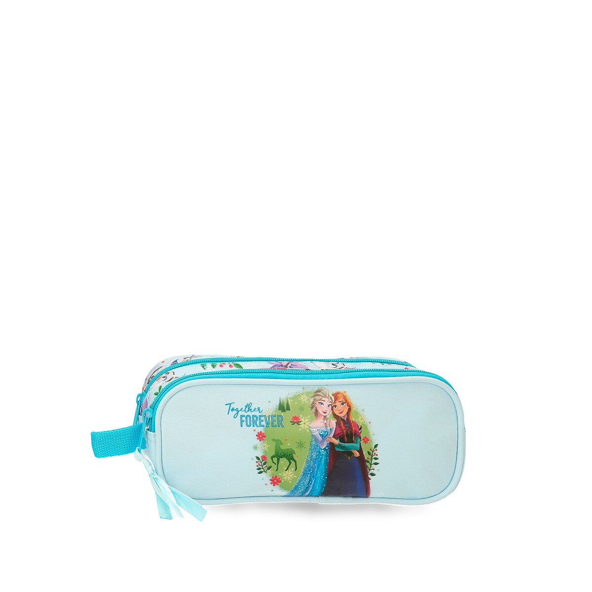 Necessaire de Dois Compartimentos Frozen Forever Azul-1