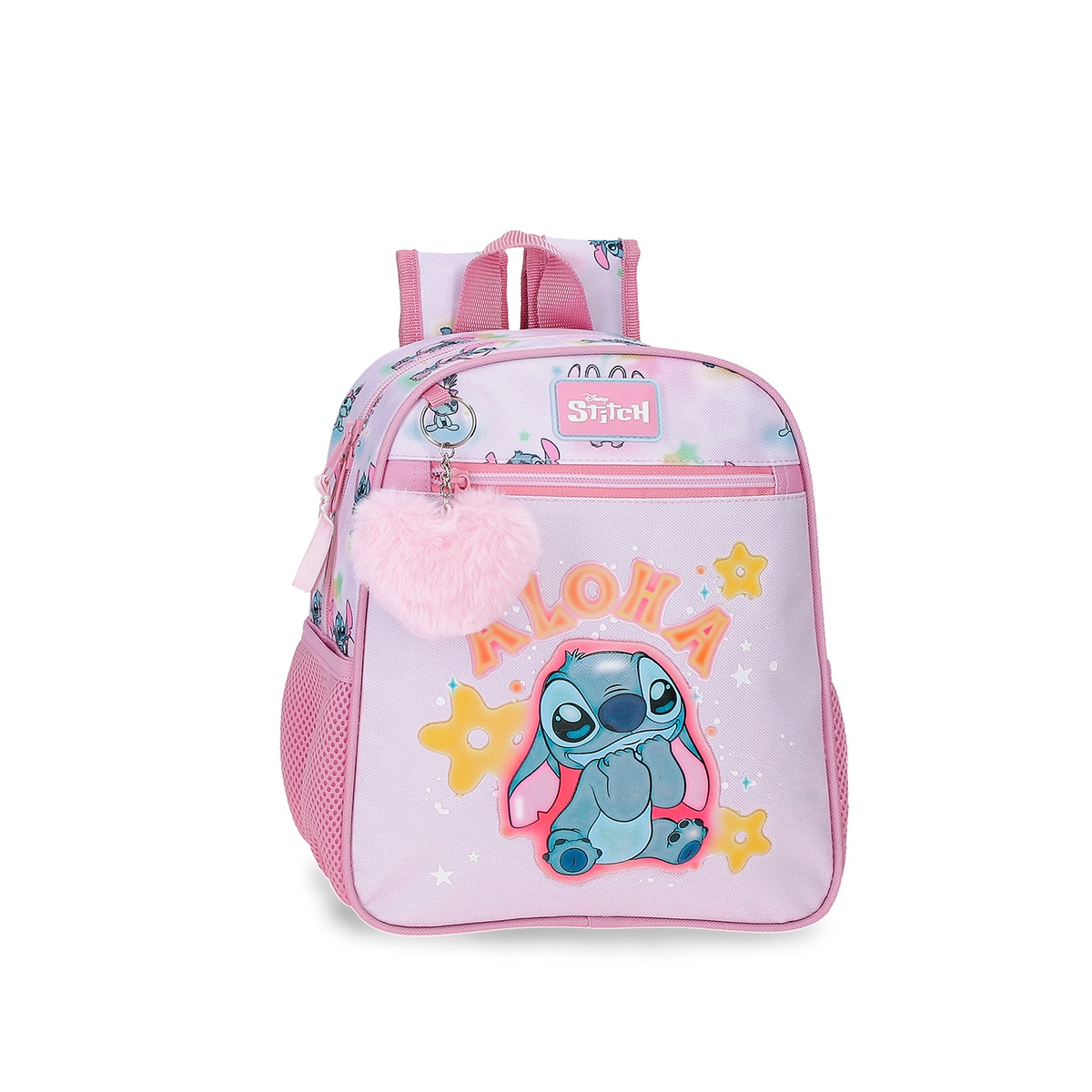 Mochila Stitch You & Me com Capacidade de 6,44l Adaptável a Trolley em Lilás Roxo-1