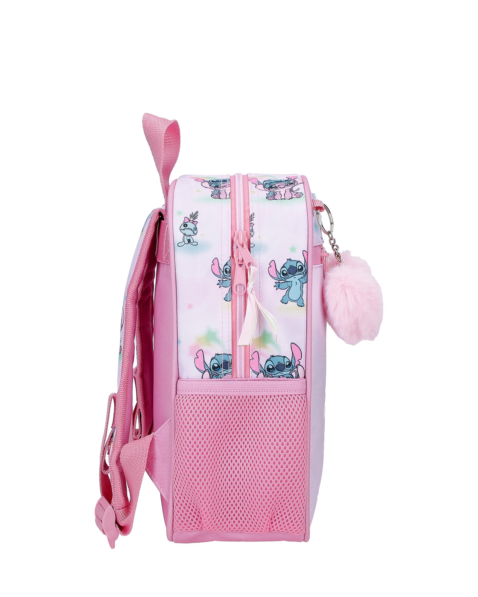 Mochila Stitch You & Me com Capacidade de 6,44l Adaptável a Trolley em Lilás Roxo-2