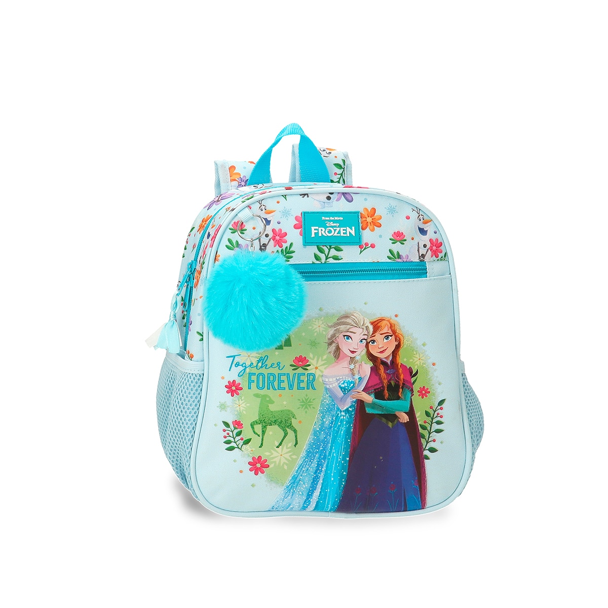 Imagem 0 de Mochila Frozen Forever com Capacidade de 6,44l Adaptável a Carrinho Azul-claro