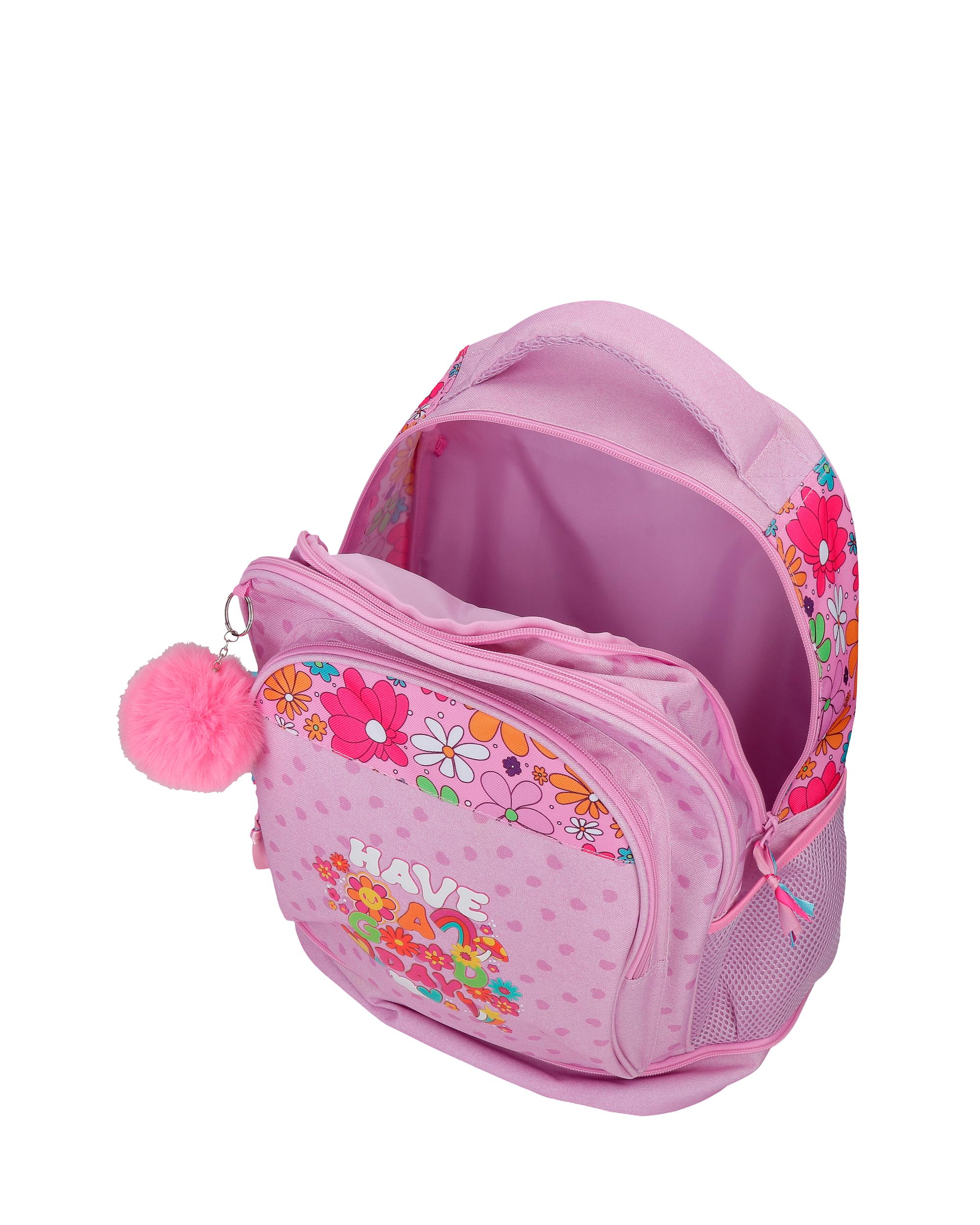 Mochila Compact Desmontável de Duas Rodas Movom Good Day com Capacidade de 29l em Malva Roxo-4