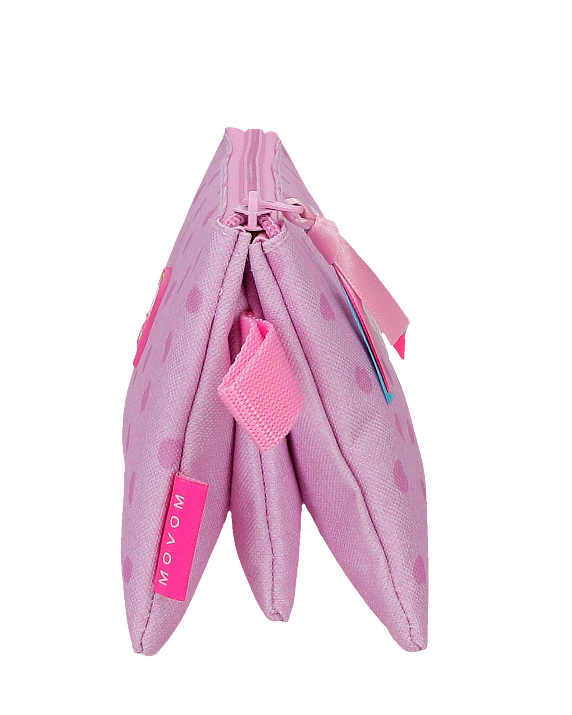 Portatudo Três Compartimentos Movom Good Day Roxo-2