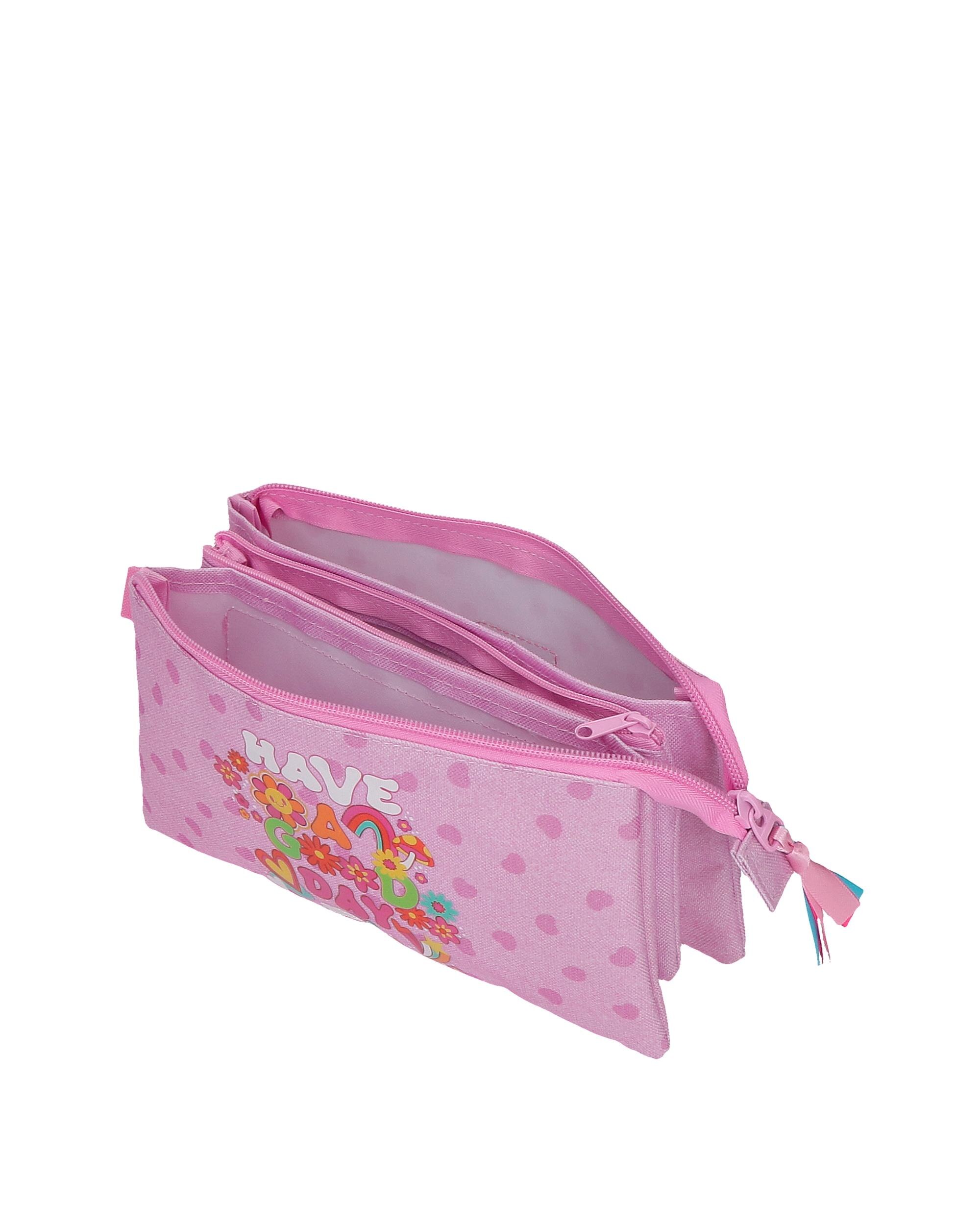 Portatudo Três Compartimentos Movom Good Day Roxo-4