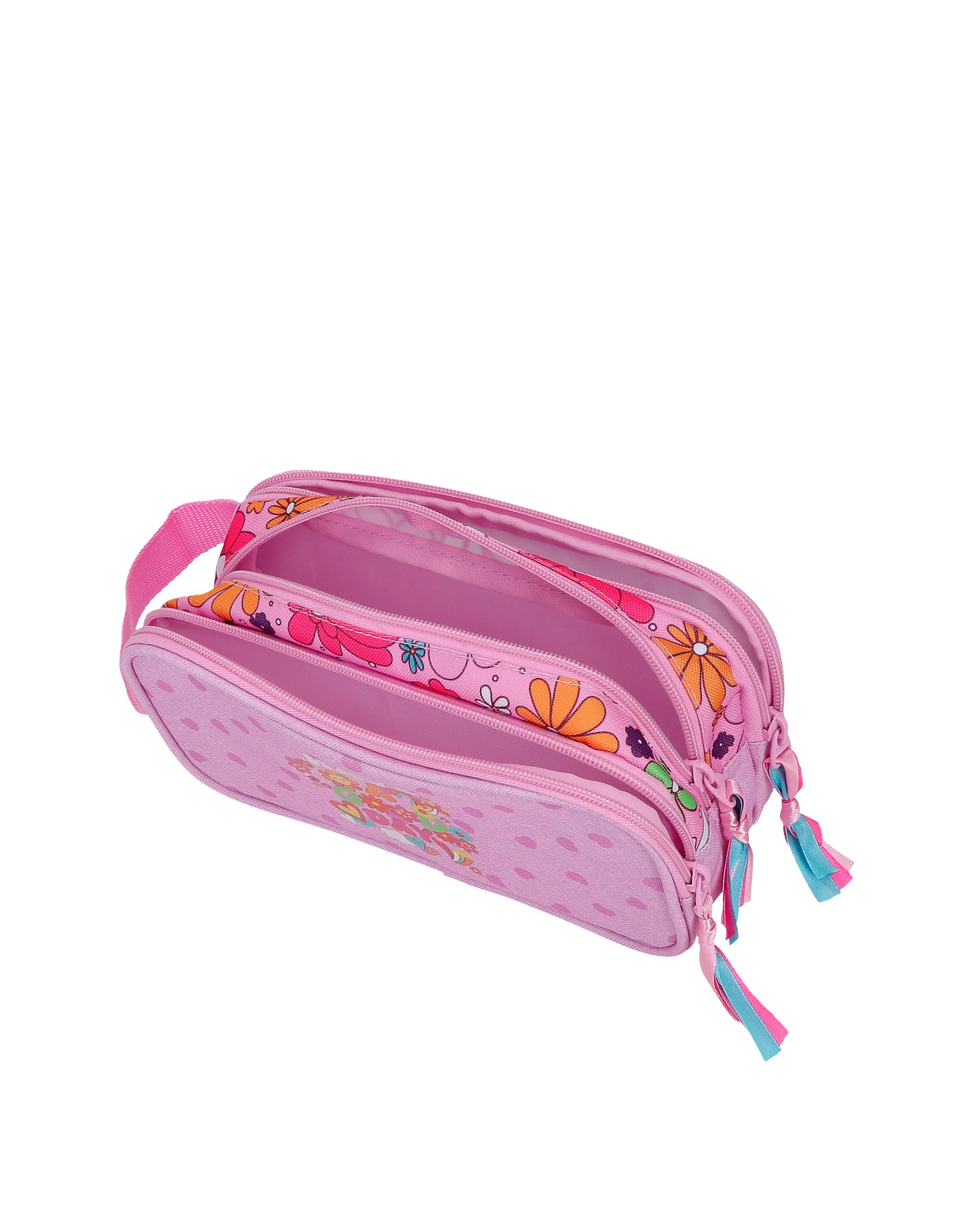 Portatudo Três Compartimentos Movom Good Day Roxo-4