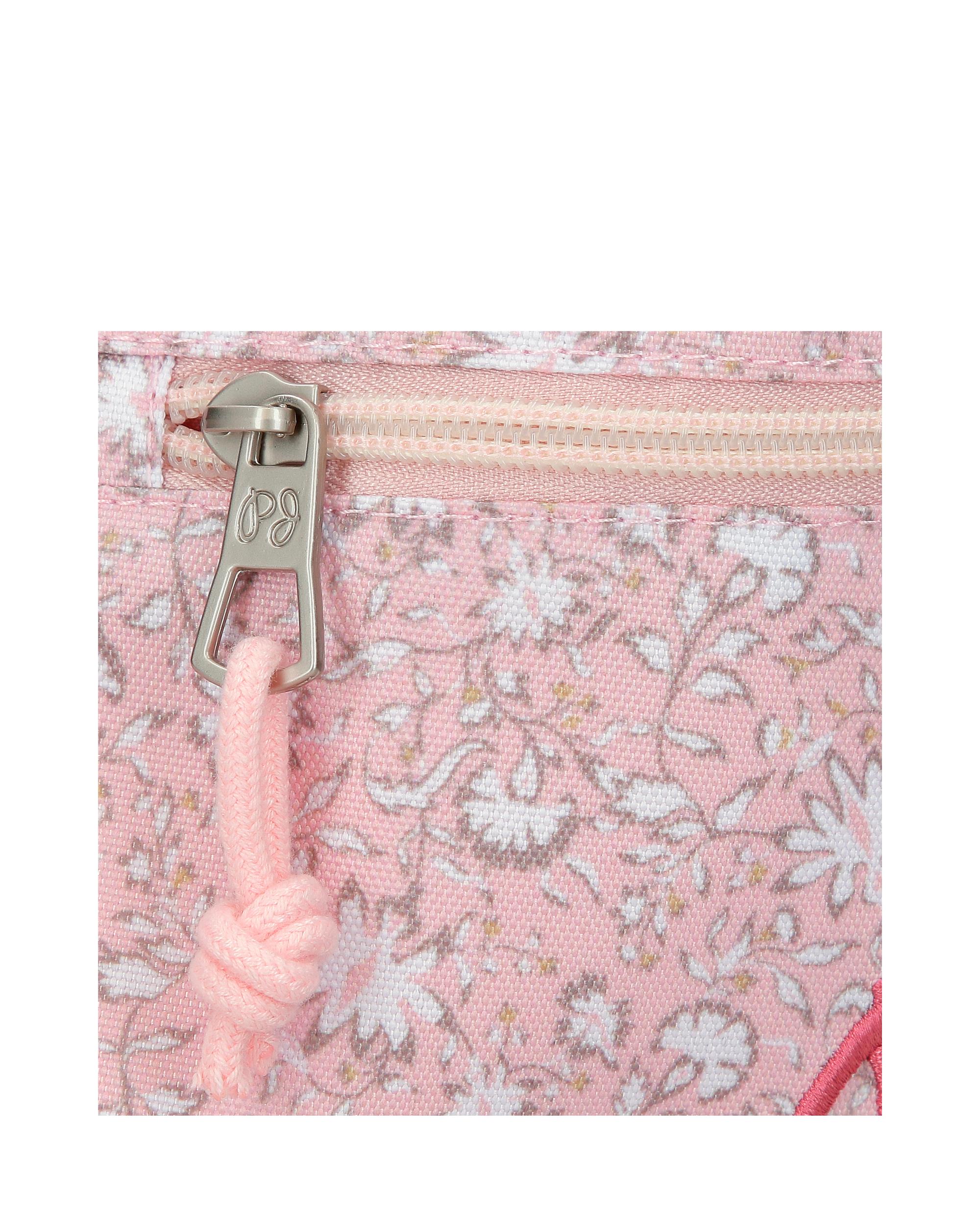 Portatudo Cinco Compartimentos Pjl Mia Rosa-claro Rosa-5