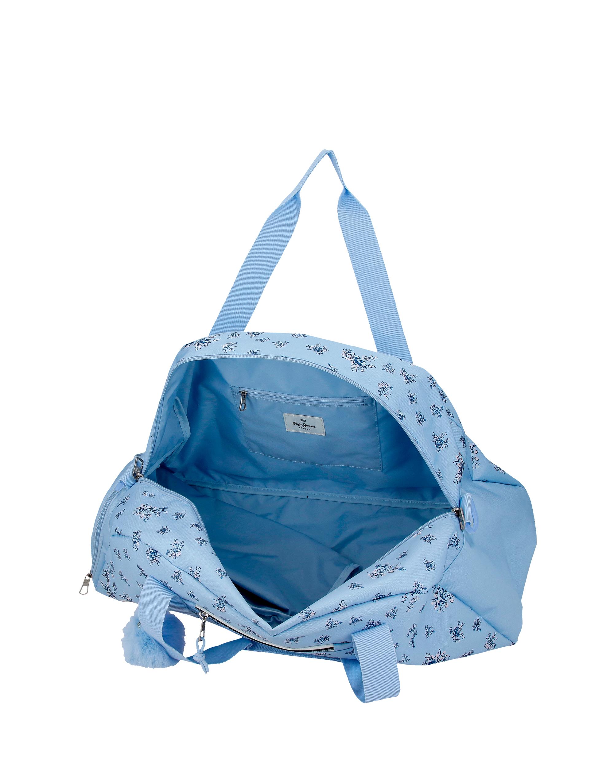 Mala de Viagem 55 Cm Pjl Olivia Mala de Viagem Azul-4