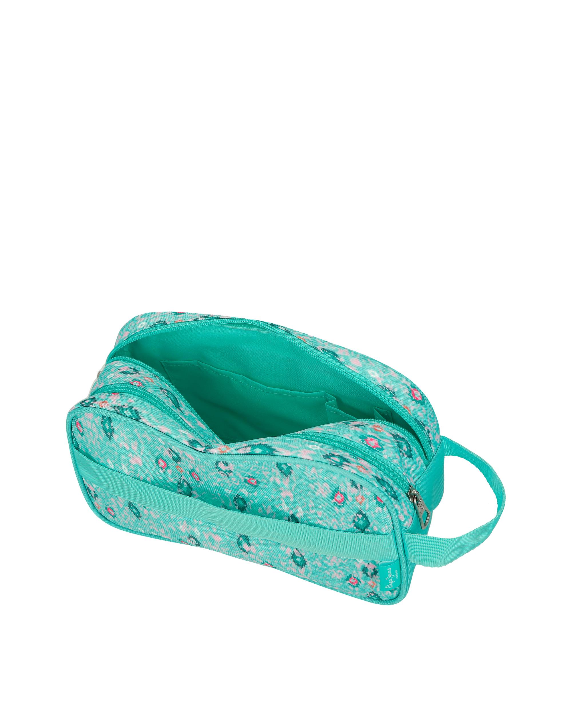 Necessaire de Dois Compartimentos Pjl Sun de Dois Compartimentos Azul-5