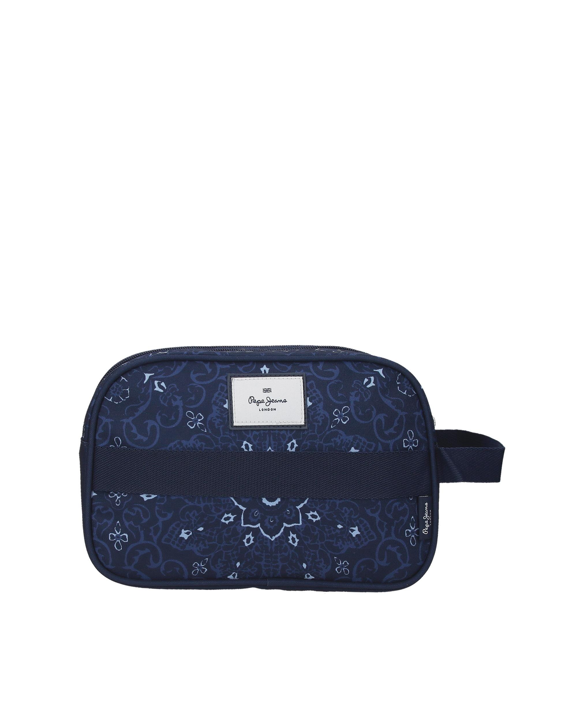 Necessaire de Dois Compartimentos Pjl Lenay de Dois Compartimentos Azul-3