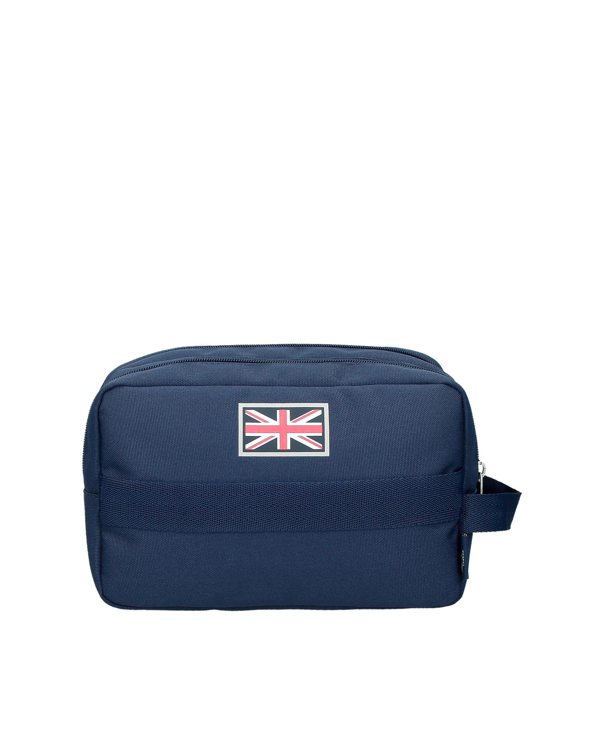 Necessaire de Dois Compartimentos Adaptável Pjl Arwyn Azul-3