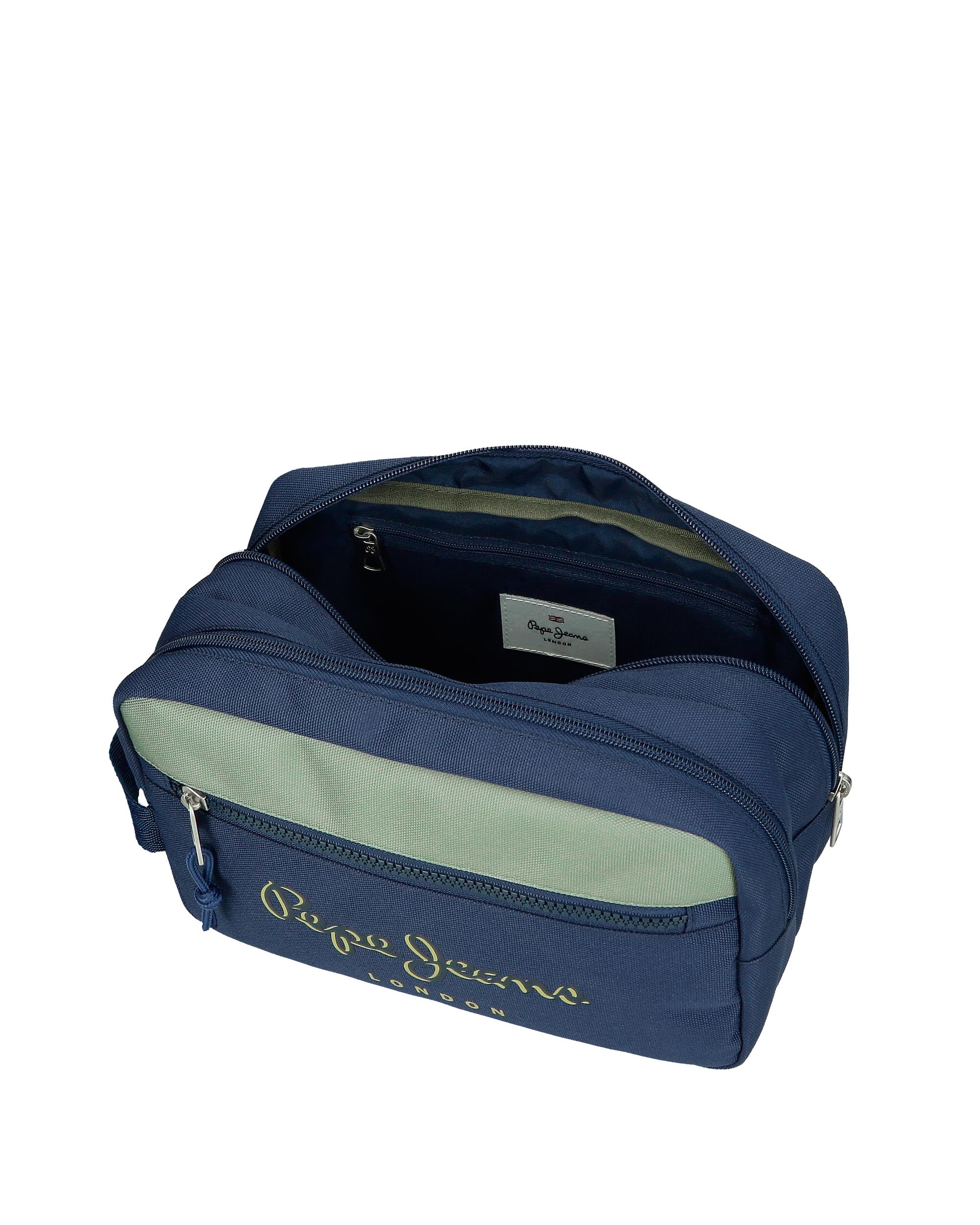 Necessaire de Dois Compartimentos Adaptável Pjl Arwyn Azul-4