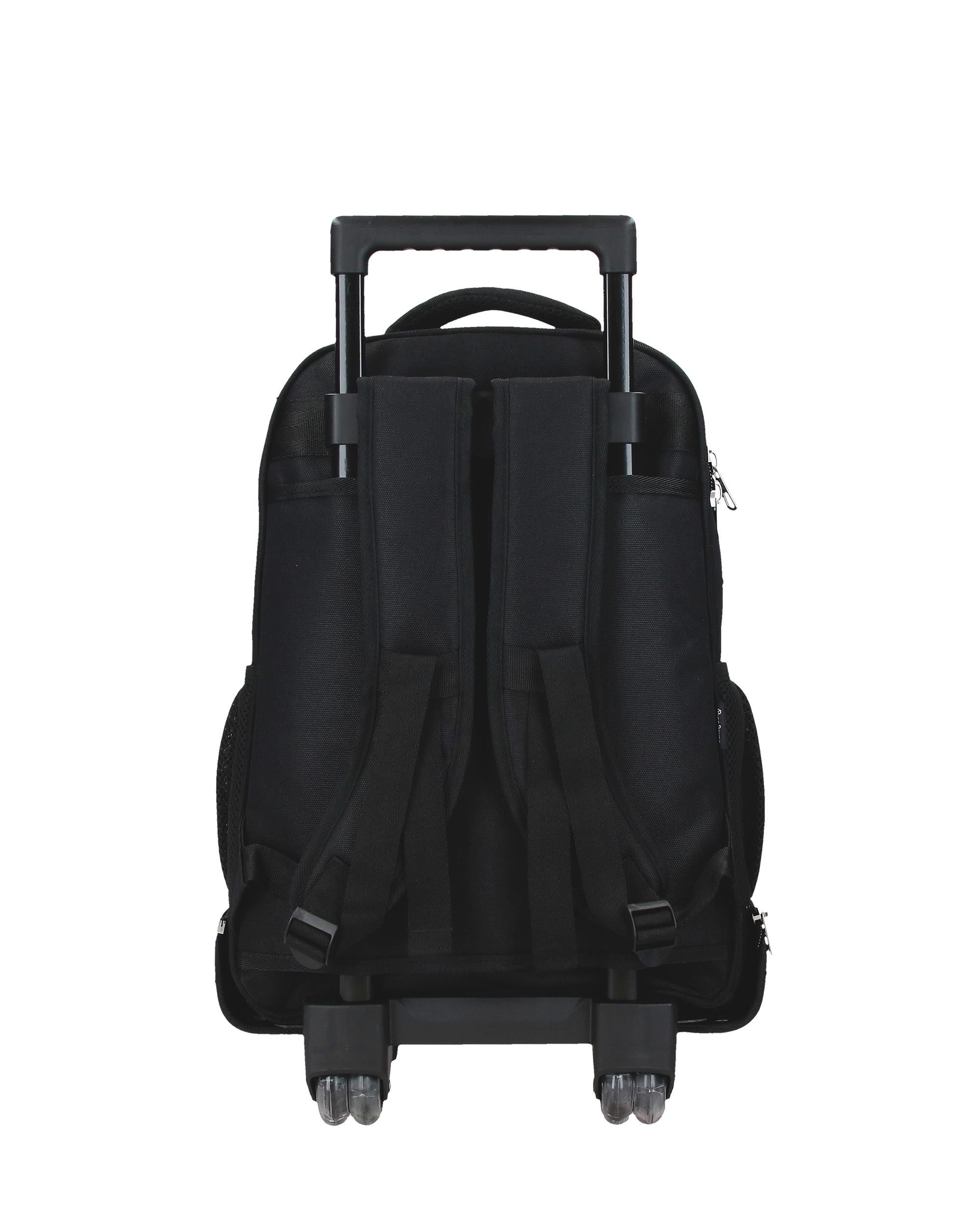 Mochila Compact Desmontável de Duas Rodas Pjl Henry em Preto Preto-3